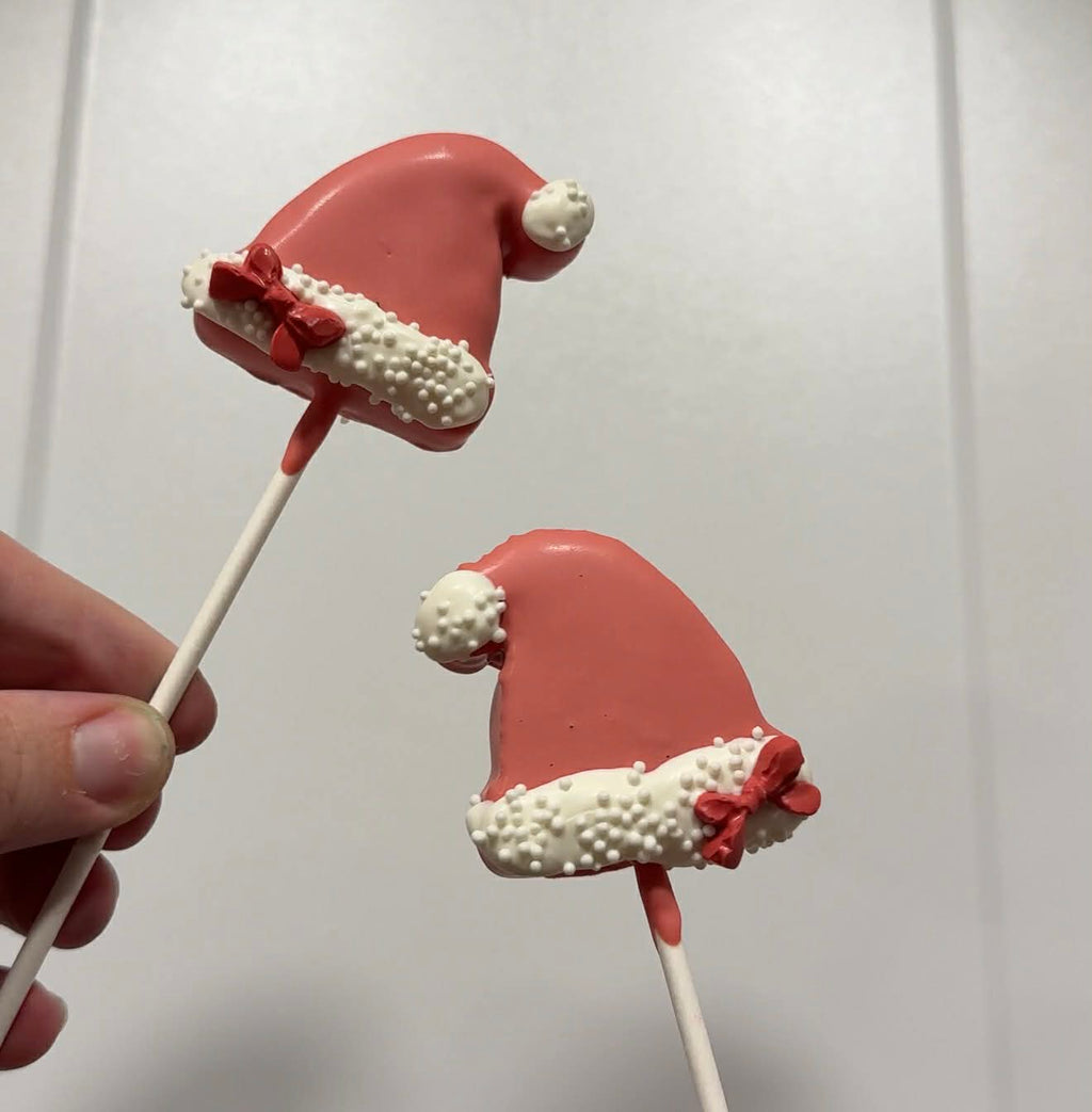 Cake Pop Cutter - Santa Hat Shape