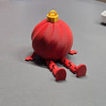 Flexi Toy Decorative Miniature with Flexible Legs - Christmas Ornament