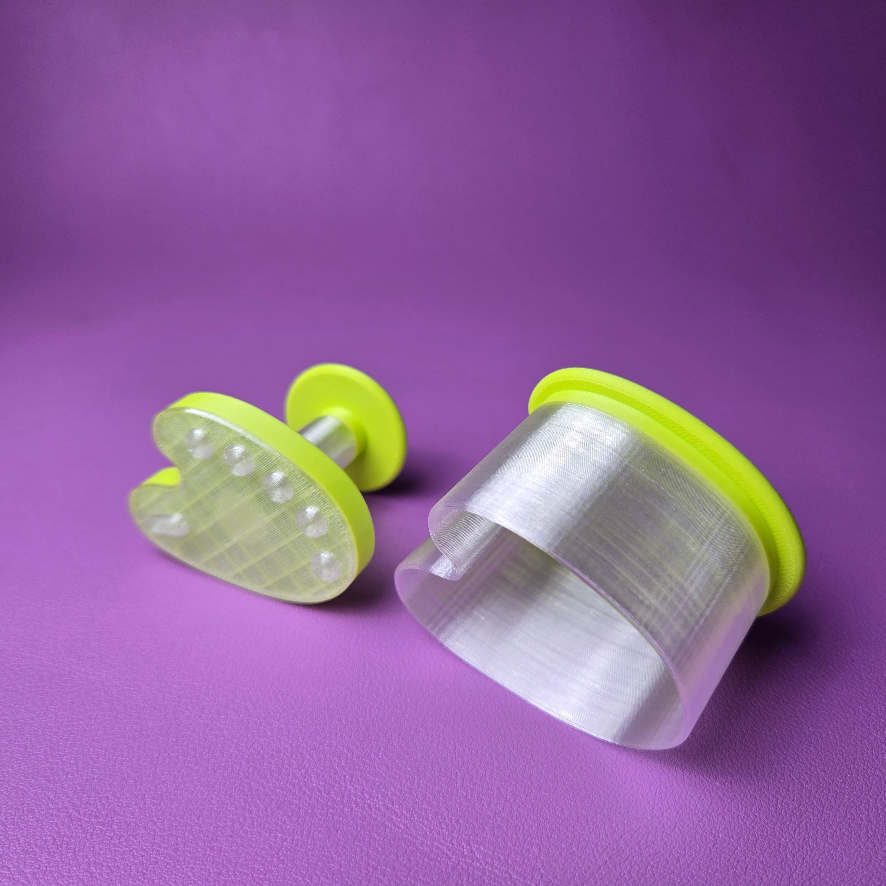 Cake Pop Cutter - Paint Palette (Embossed)