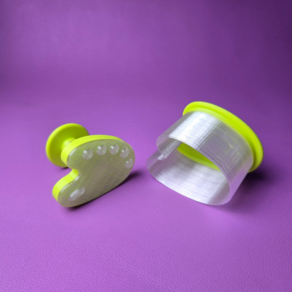 Cake Pop Cutter - Paint Palette (Embossed)