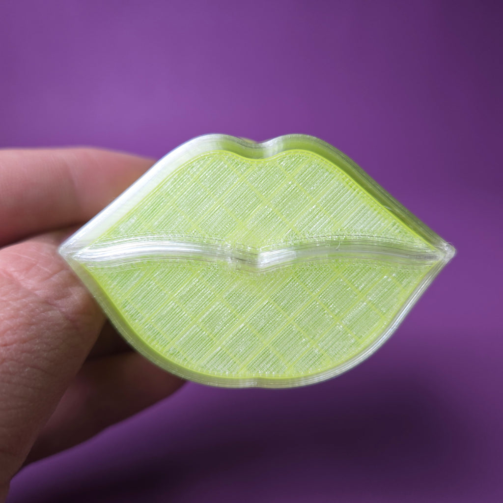 Cake Pop Cutter - Lips (Embossed)