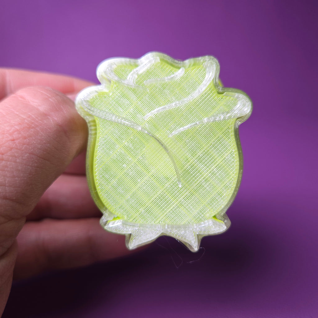 Cake Pop Cutter - Rose (Embossed)