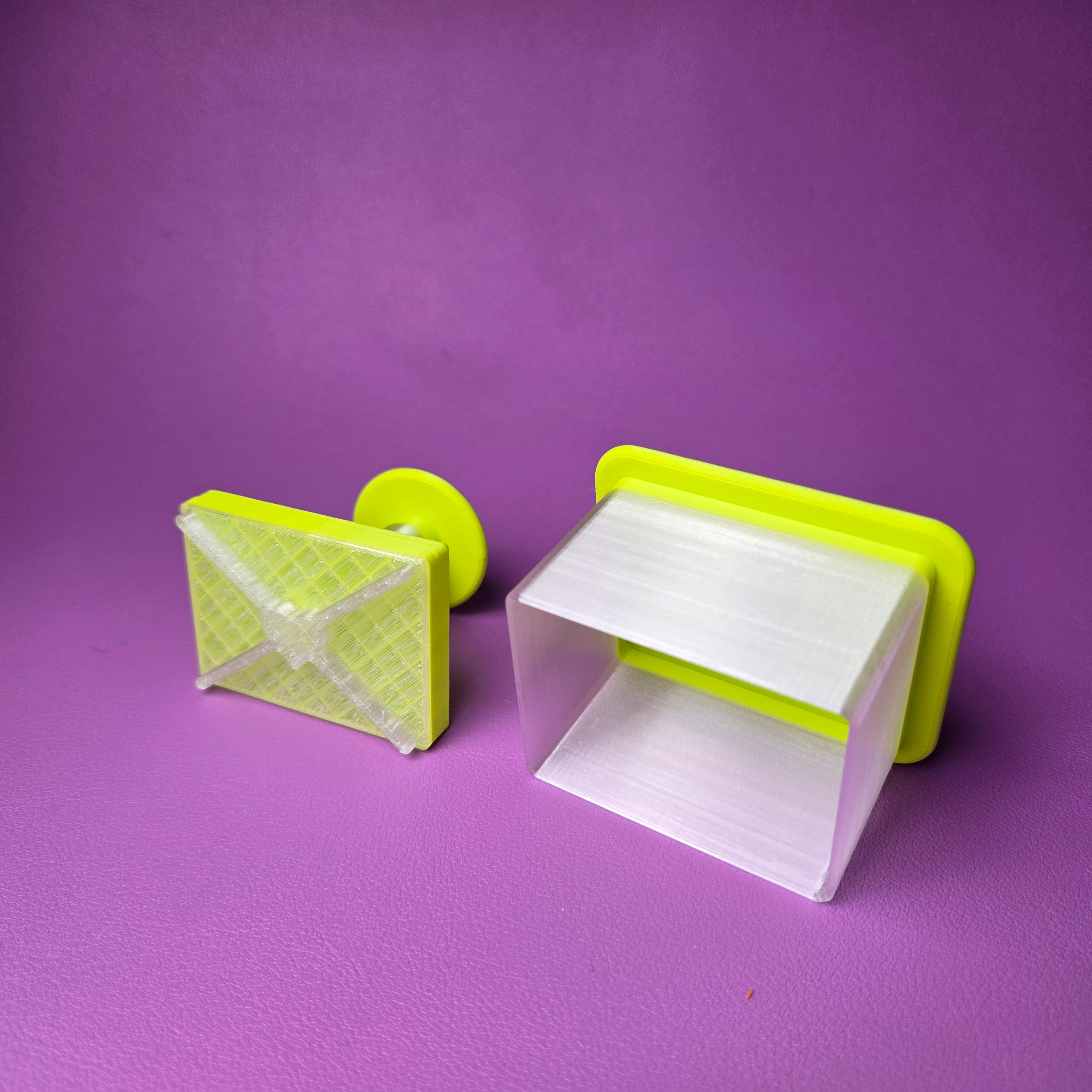 Cake Pop Cutter - Heart Envelope (Embossed)