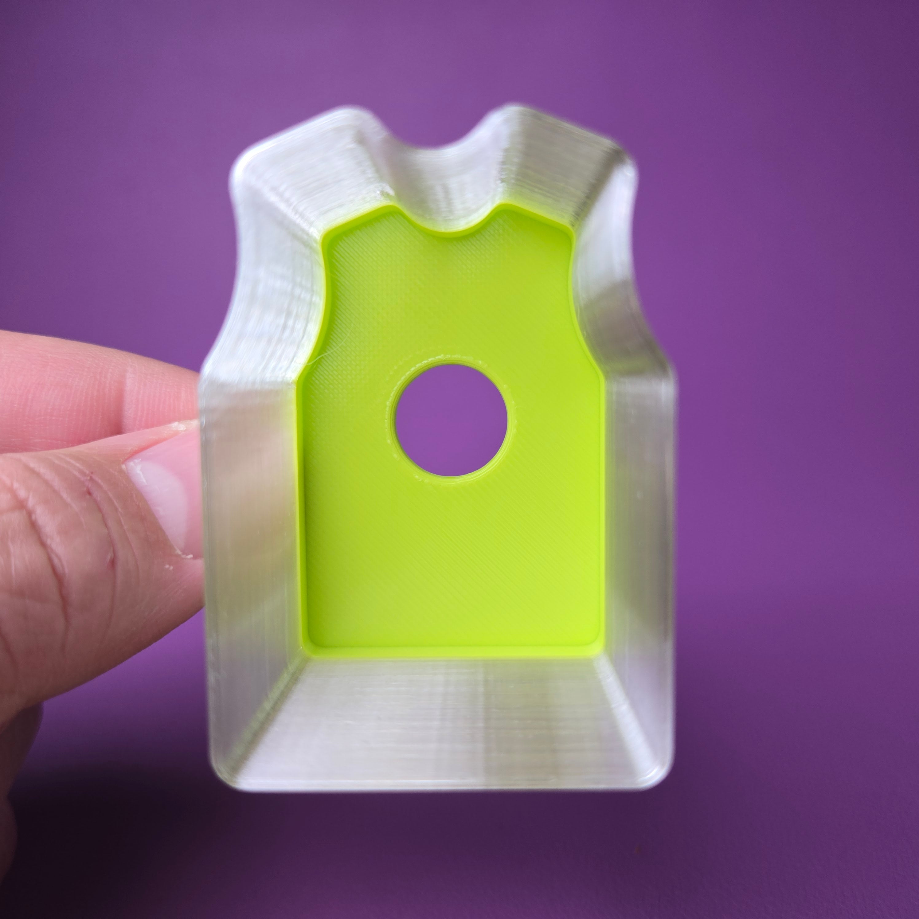 Cake Pop Cutter - Basketball Jersey Shape