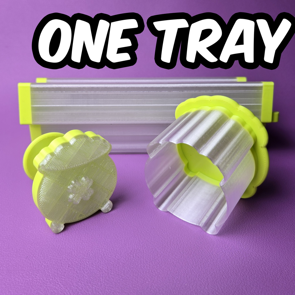 Cake Pop Cutter - Pot of Gold Shape (Embossed)