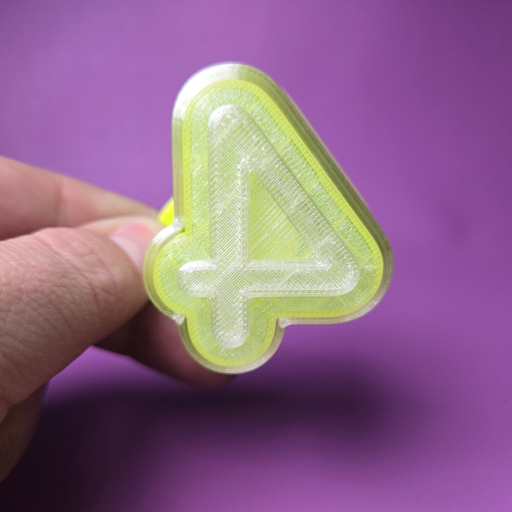 Cake Pop Cutter - Number (Embossed)