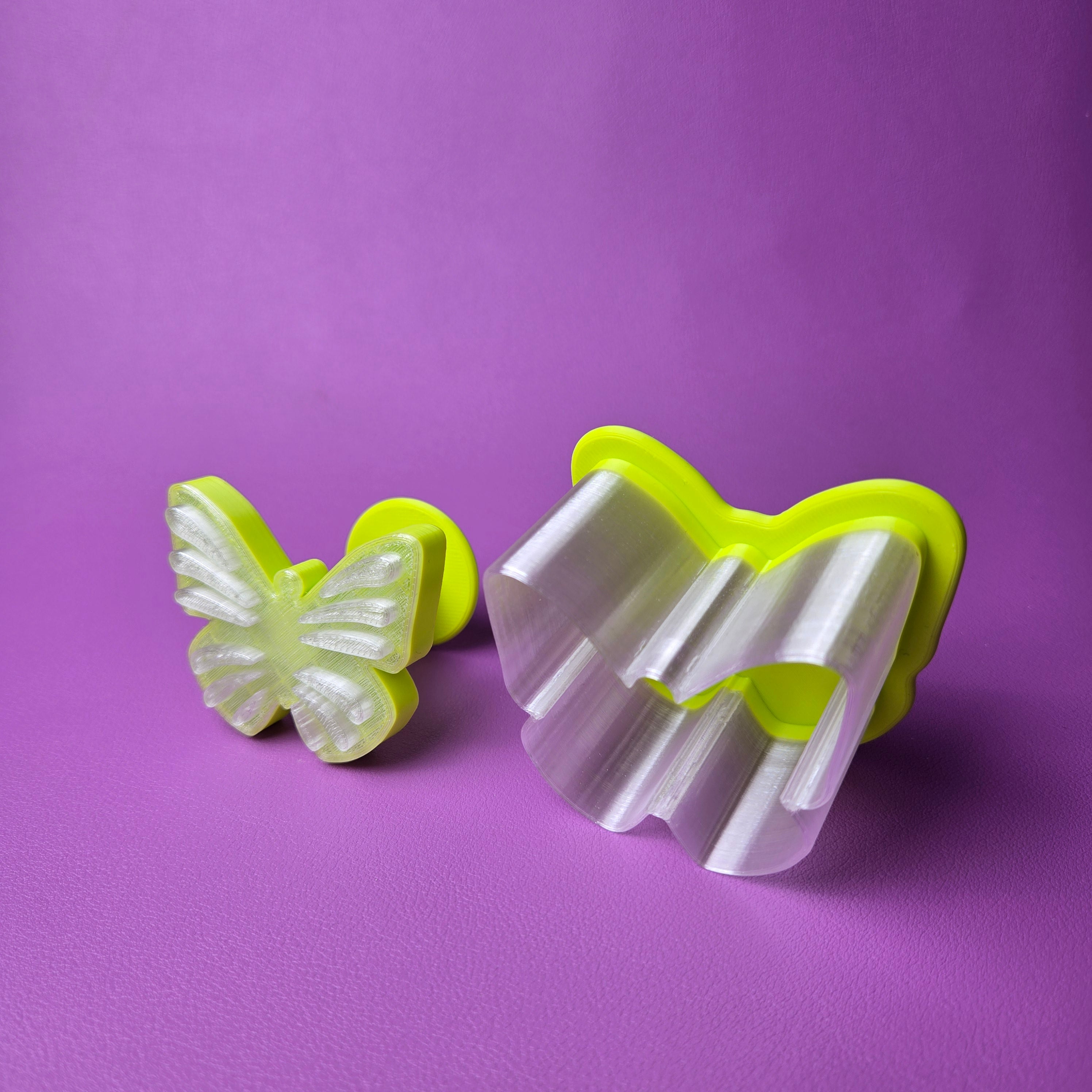 Cake Pop Cutter - Butterfly (Embossed)
