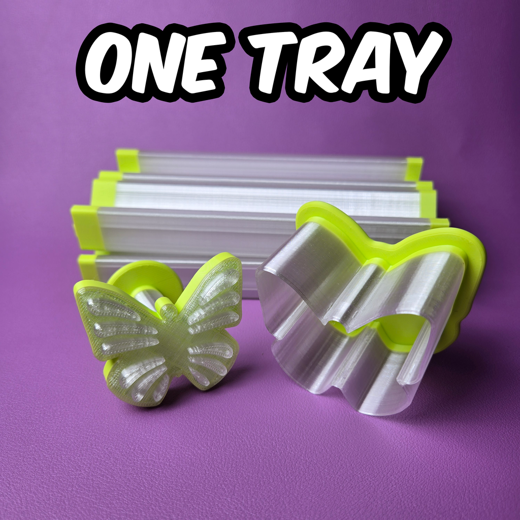 Cake Pop Cutter - Butterfly (Embossed)