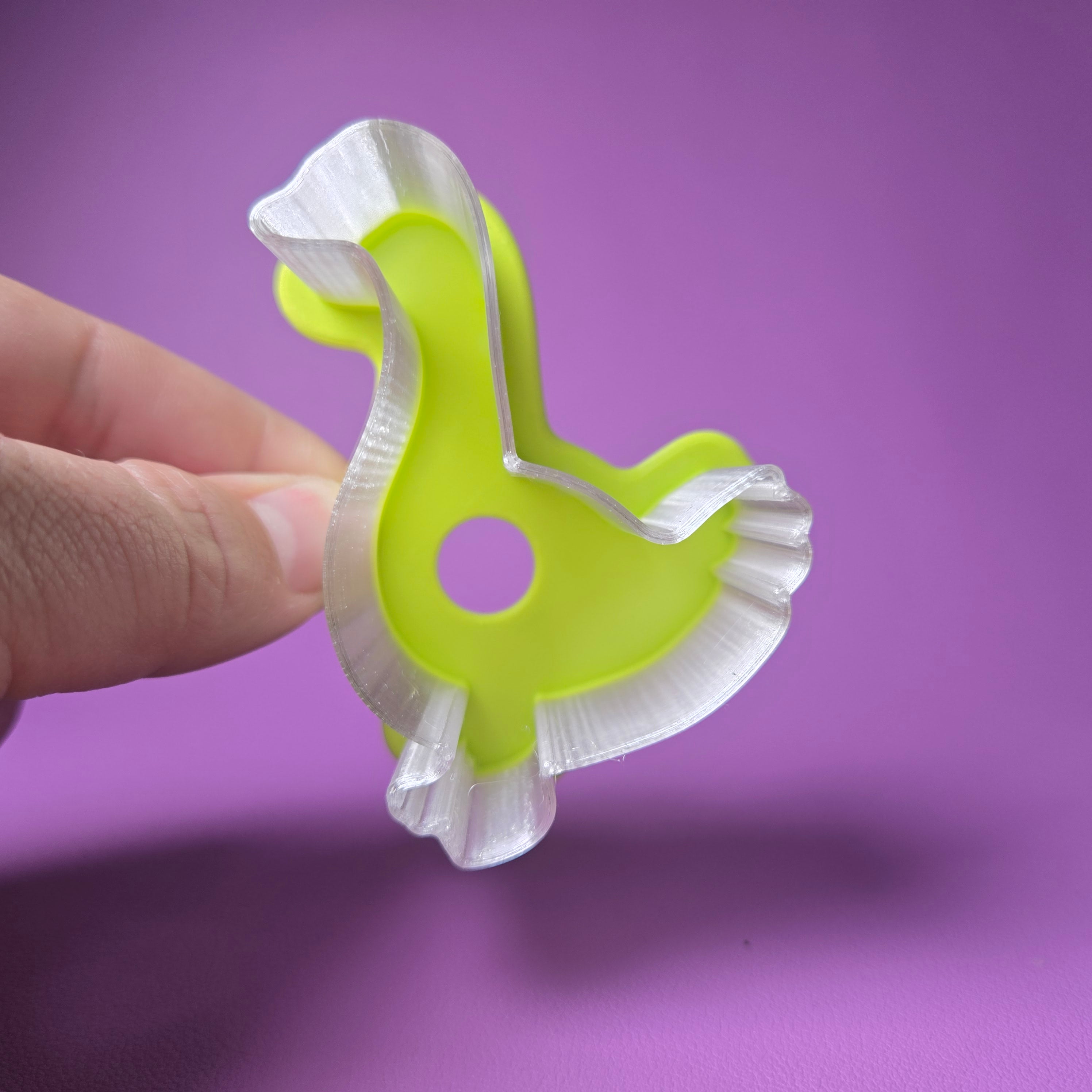 Cake Pop Cutter - Goose (Embossed)
