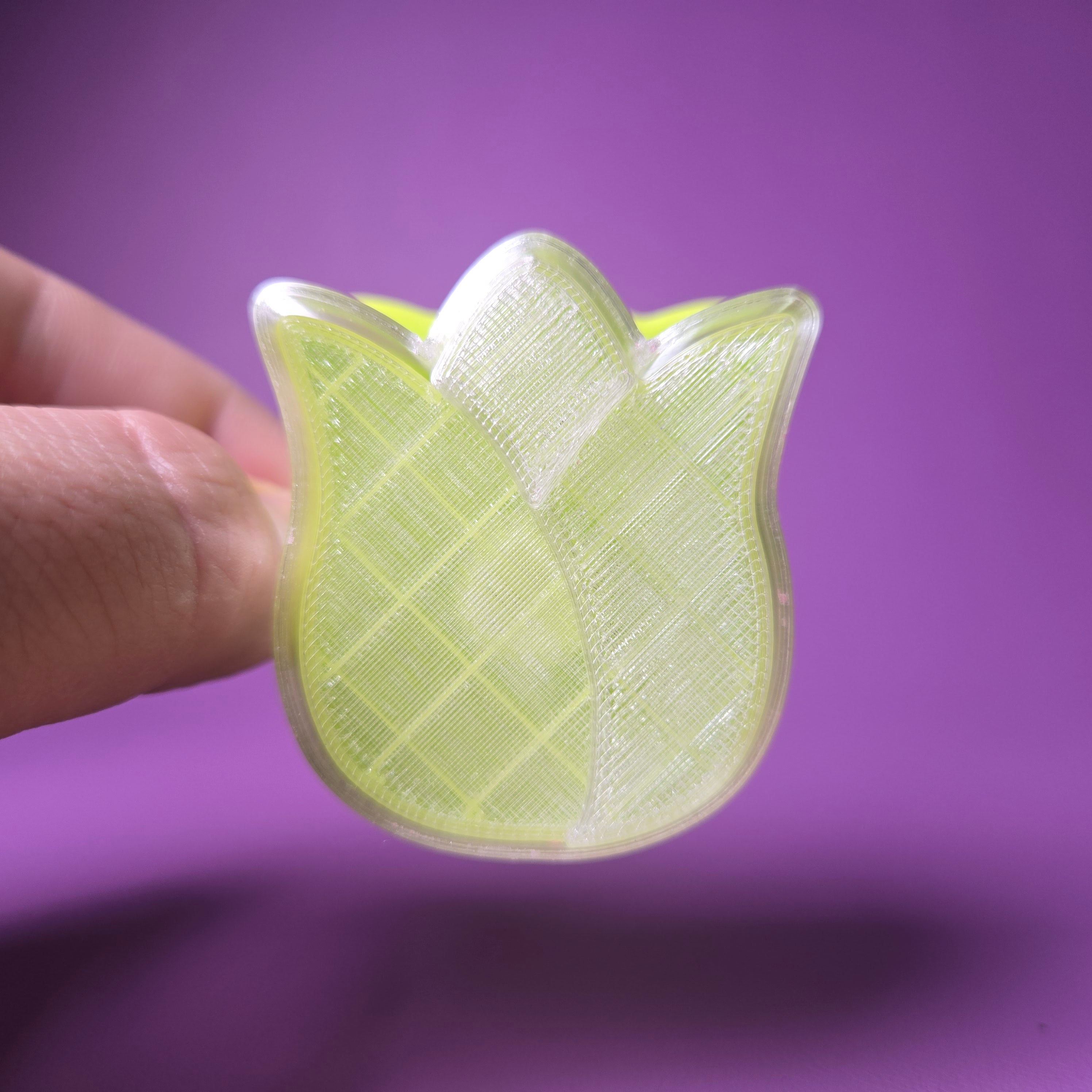 Cake Pop Cutter - Tulip Shape (Embossed)