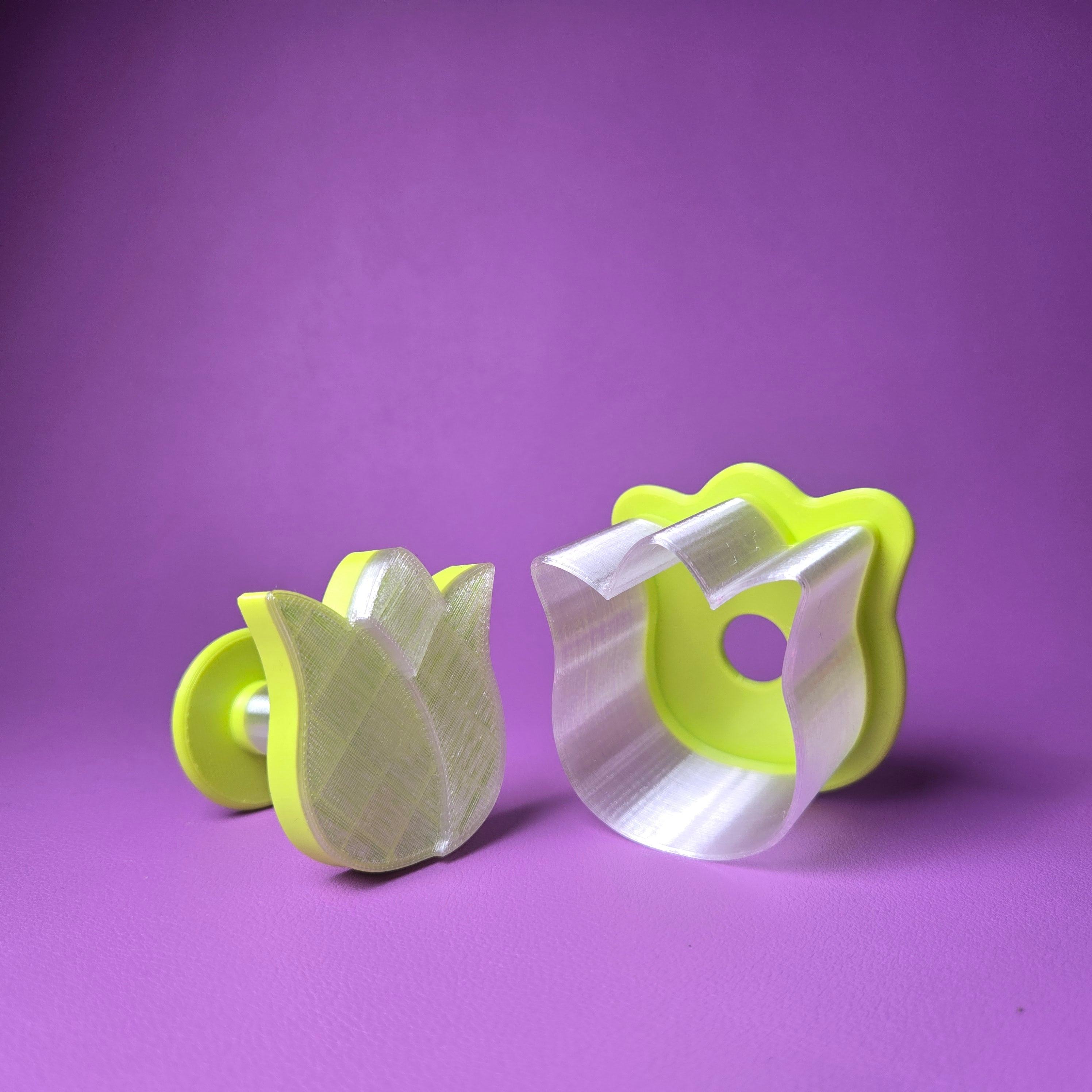Cake Pop Cutter - Tulip Shape (Embossed)