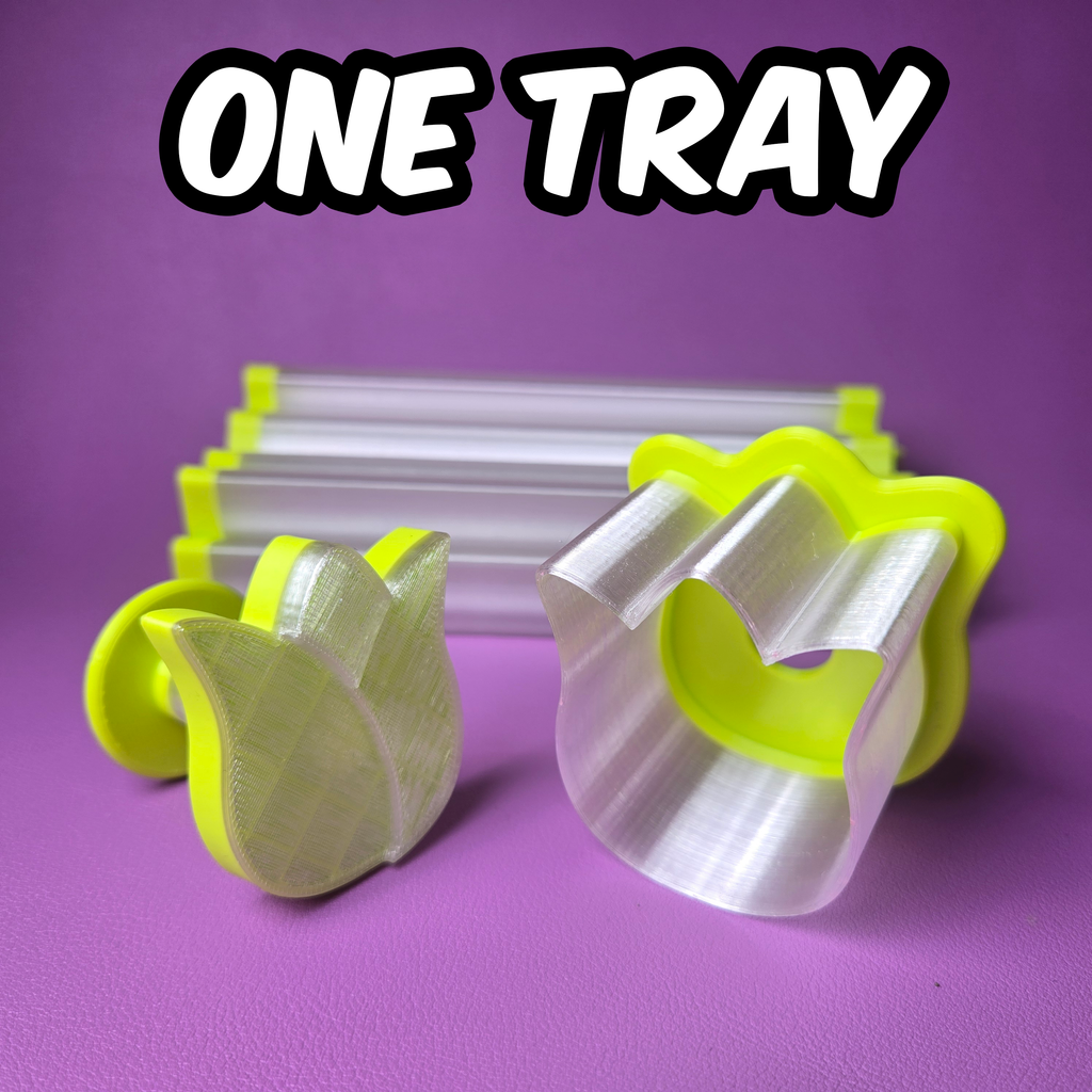 Cake Pop Cutter - Tulip Shape (Embossed)