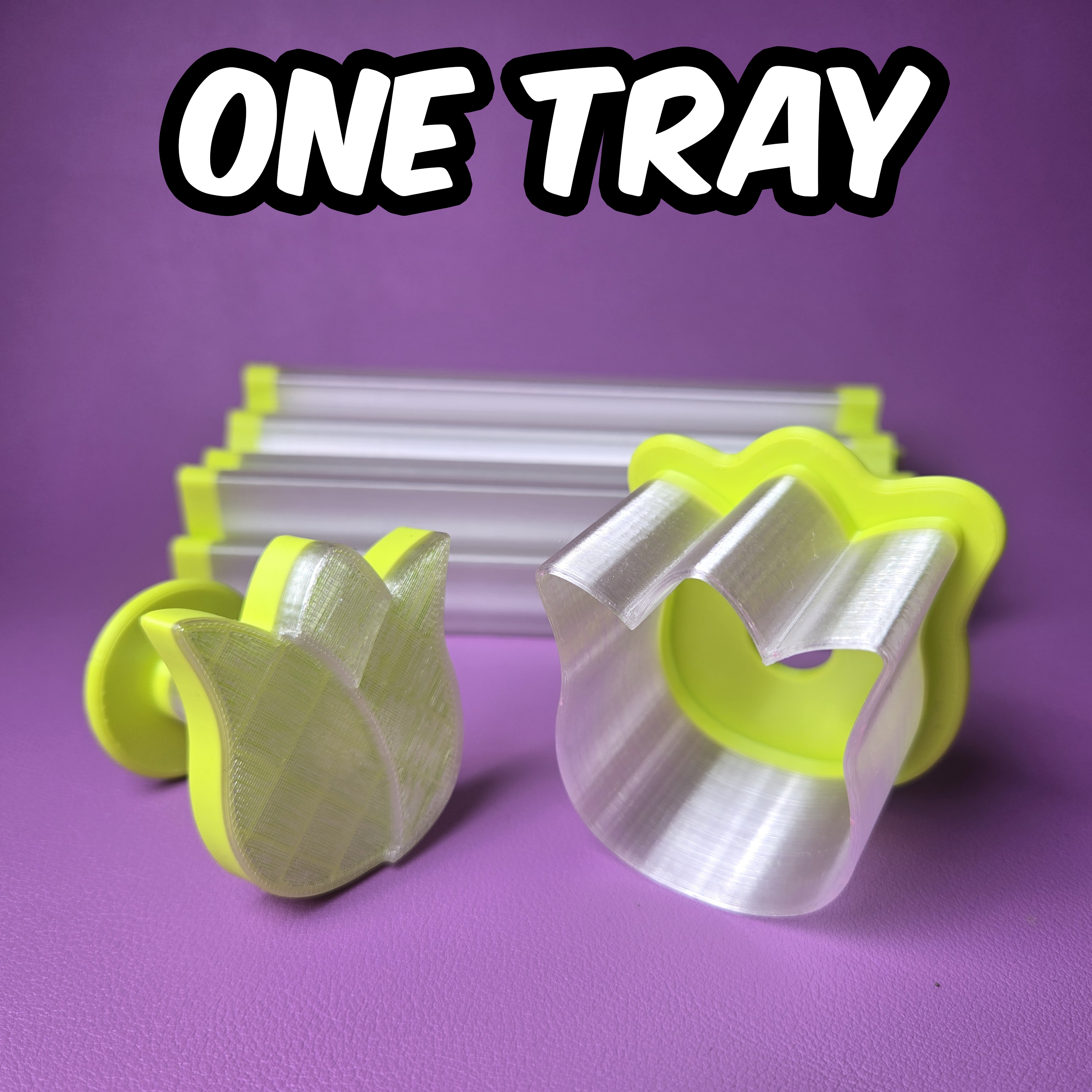 Cake Pop Cutter - Tulip Shape (Embossed)