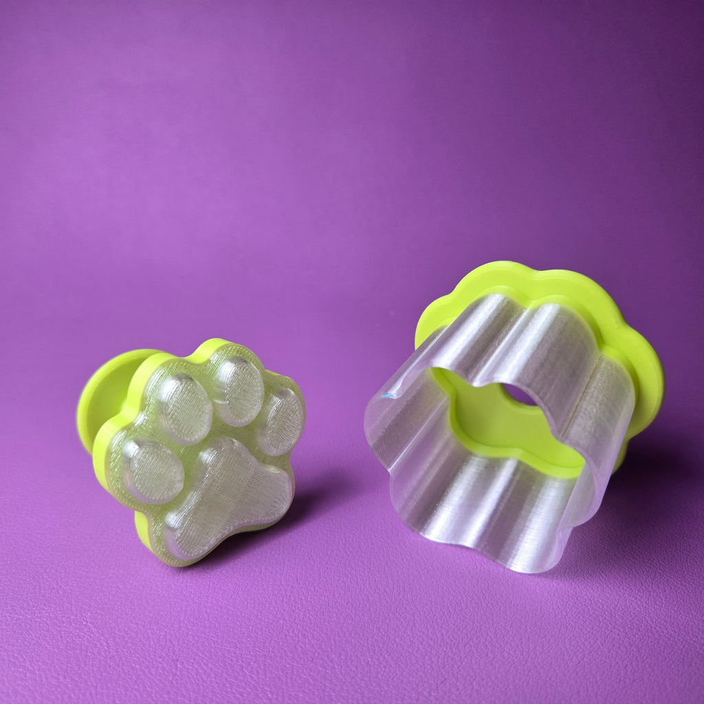Cake Pop Cutter - Pawprint (Embossed)