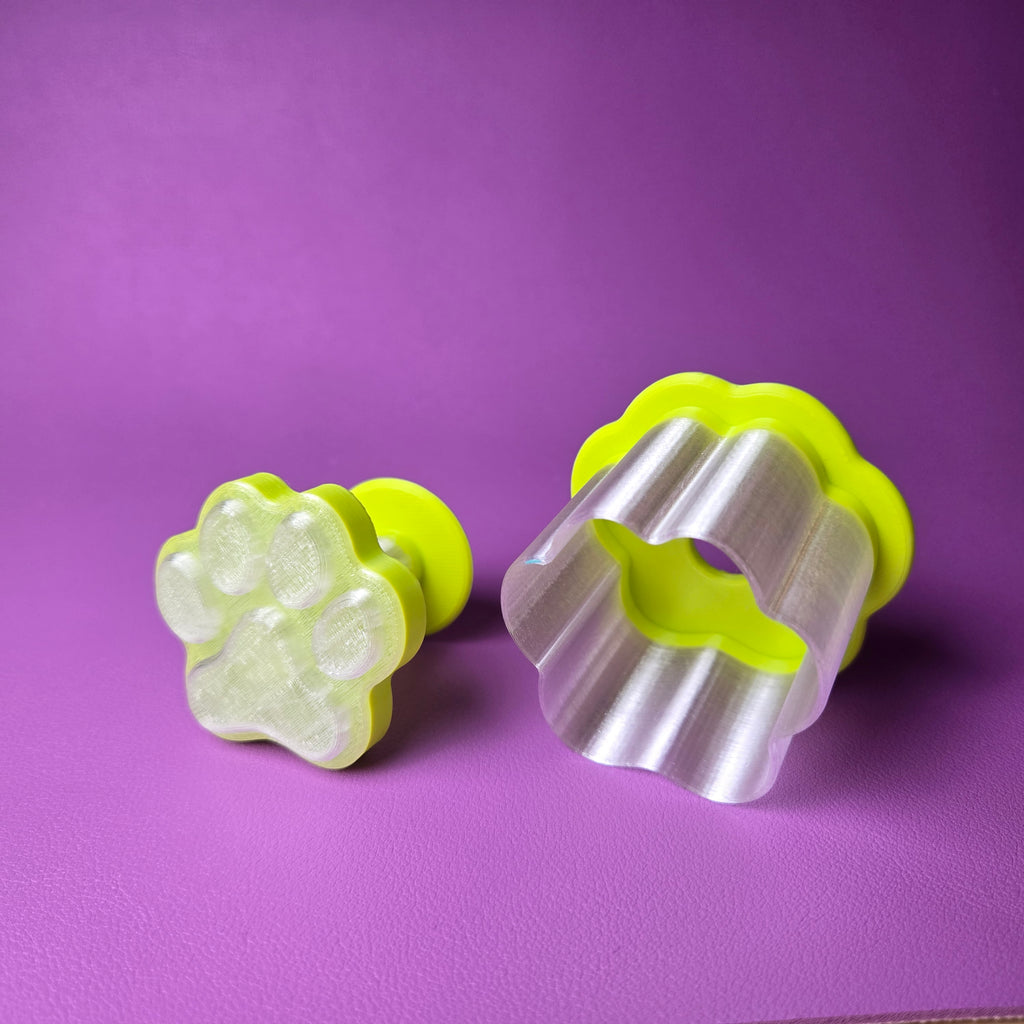 Cake Pop Cutter - Pawprint (Embossed)