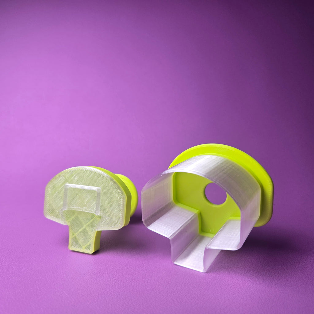 Cake Pop Cutter - Basketball Hoop/Net (Embossed)