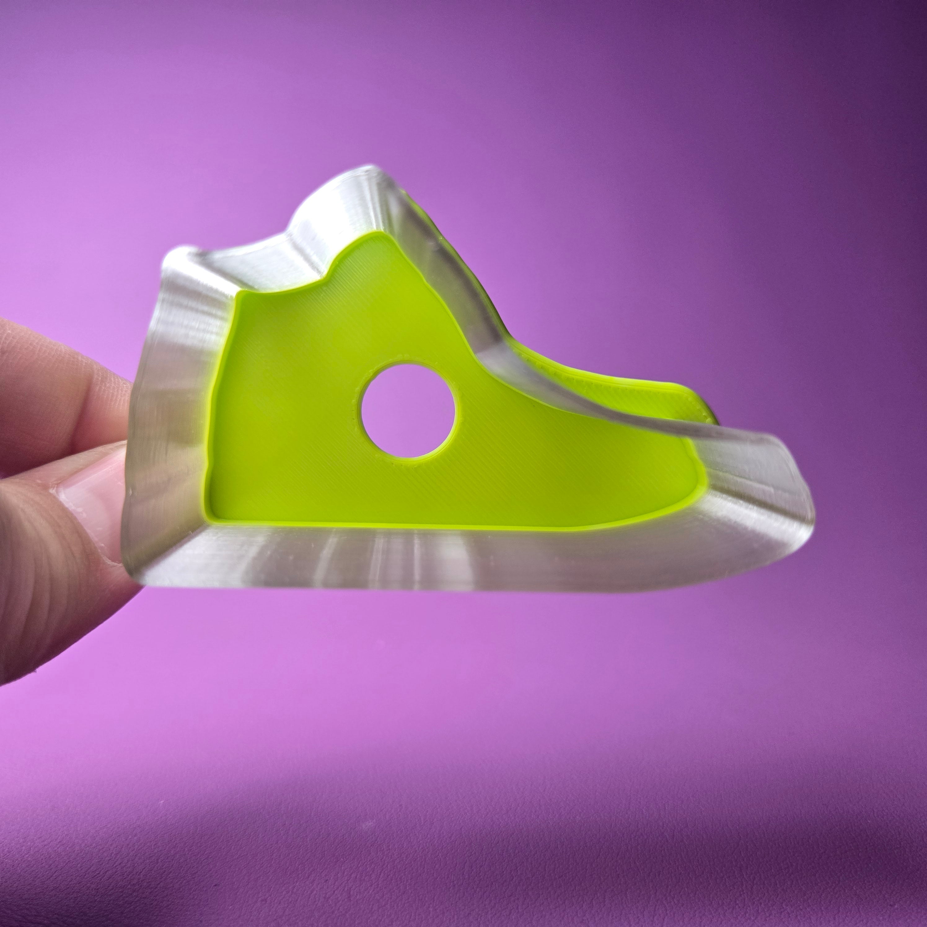 Cake Pop Cutter - Basketball Shoe (Embossed)