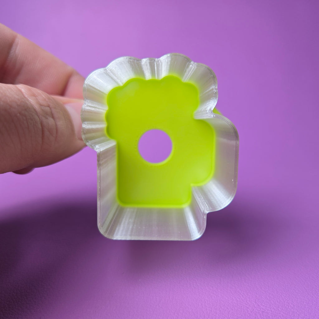 Cake Pop Cutter - Beer Mug (Embossed)
