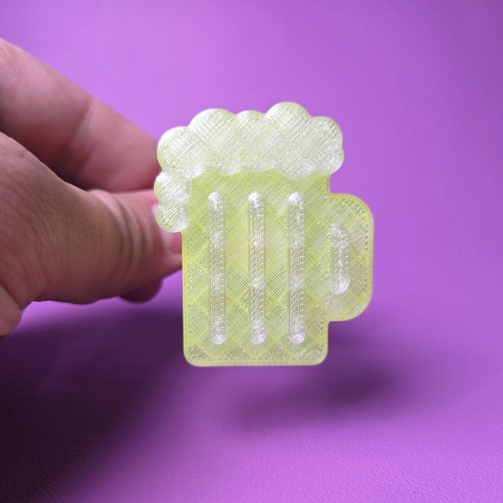 Cake Pop Cutter - Beer Mug (Embossed)