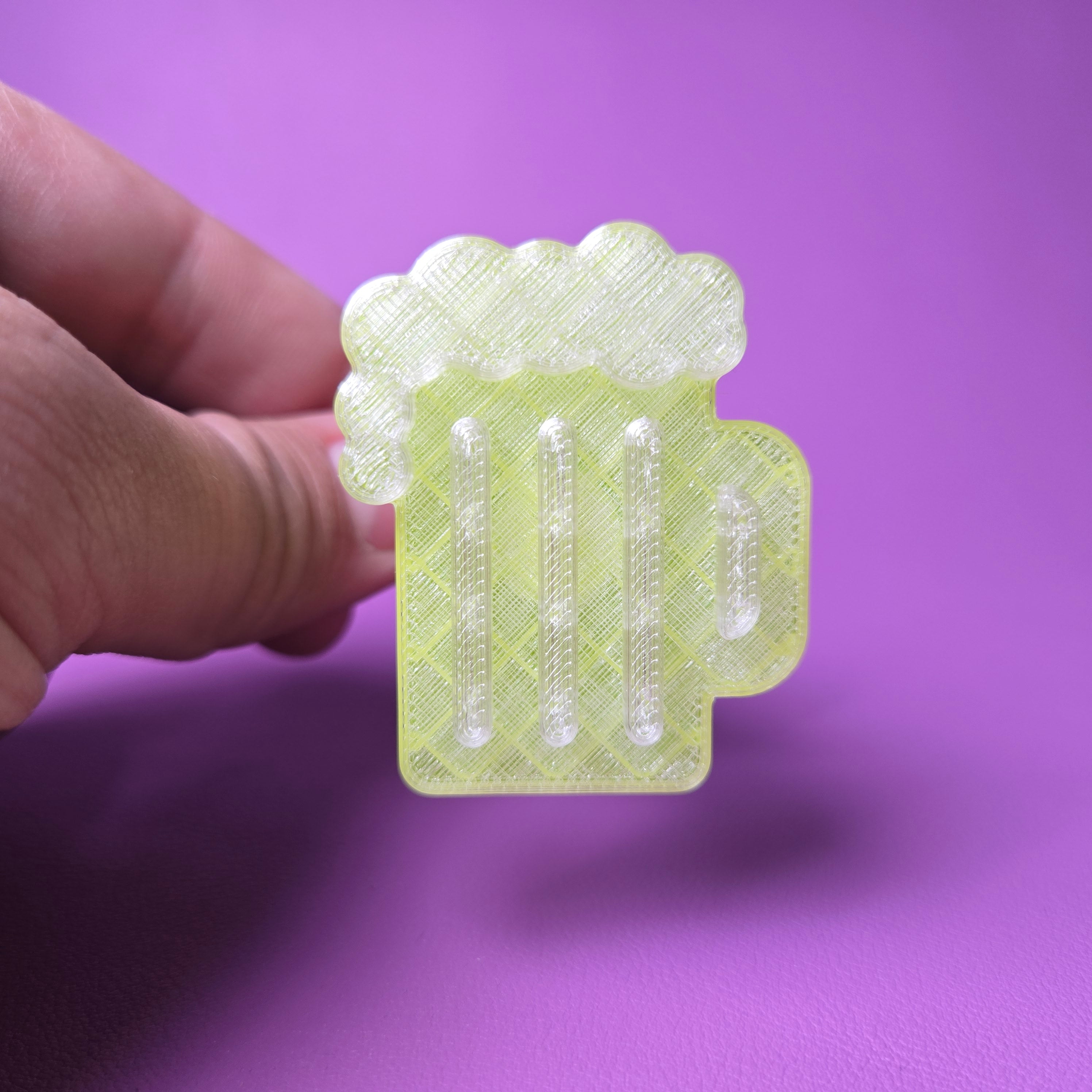 Cake Pop Cutter - Beer Mug (Embossed)