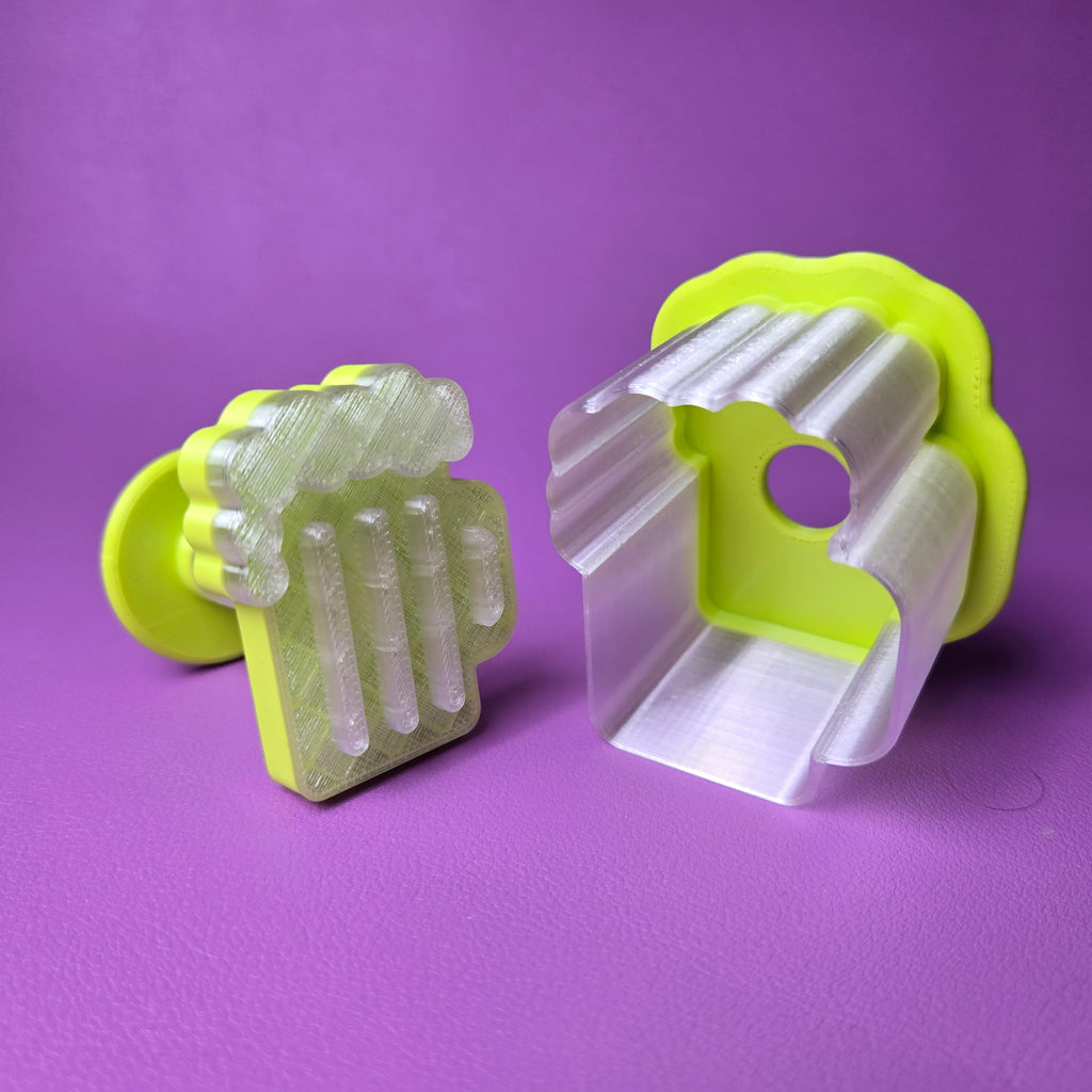 Cake Pop Cutter - Beer Mug (Embossed)
