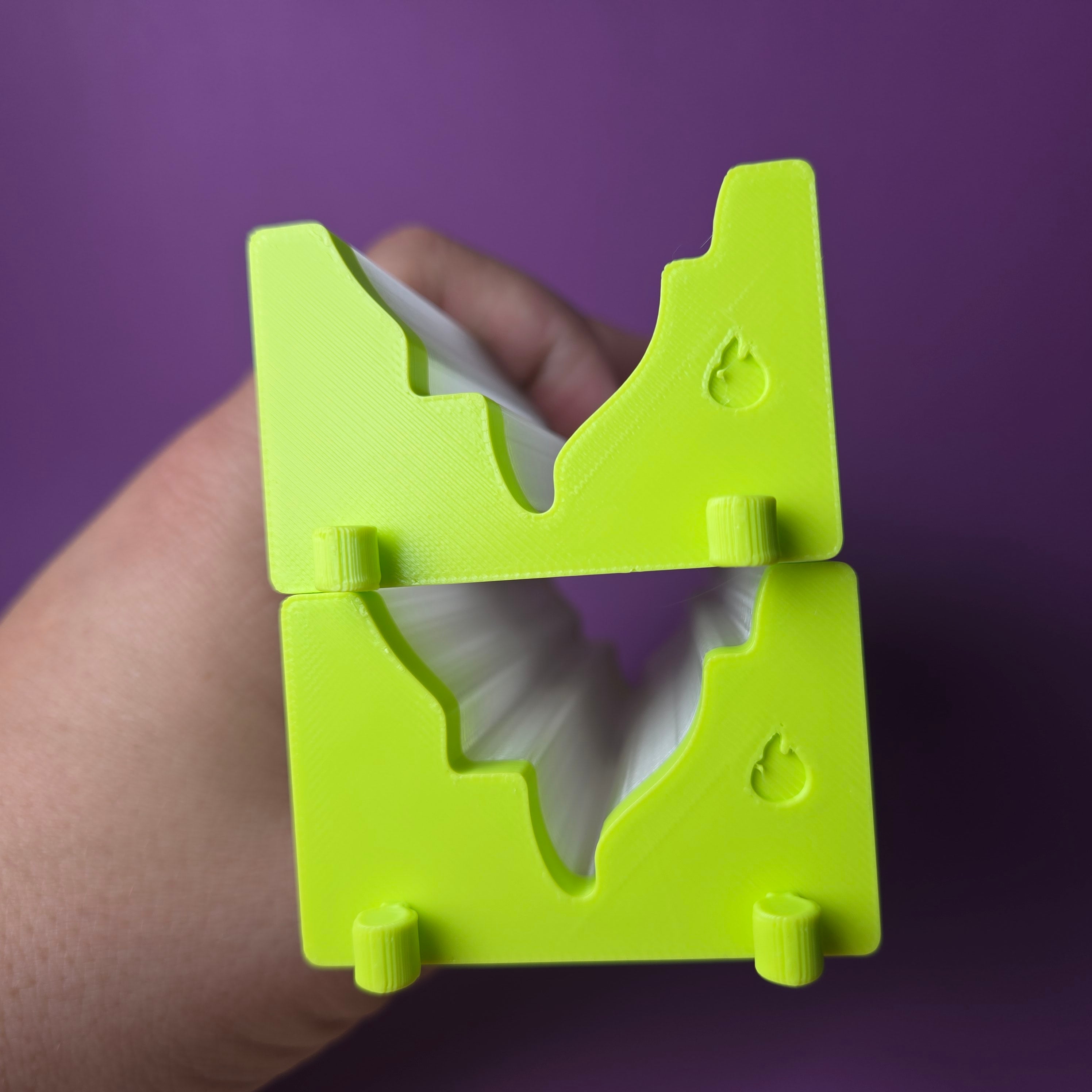 Cake Pop Cutter - Flame Shape (Embossed)