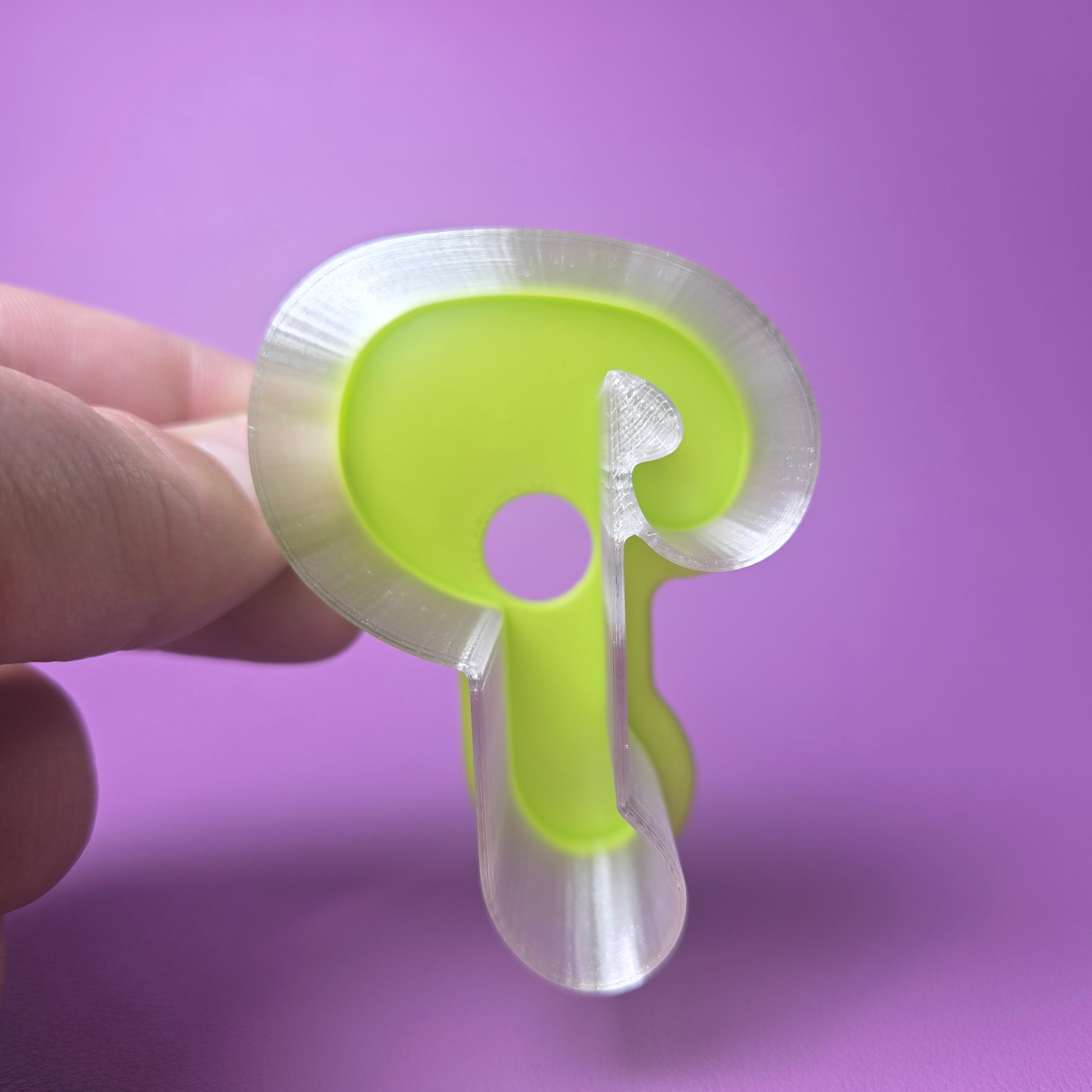 Cake Pop Cutter - Philadelphia Baseball (Embossed)