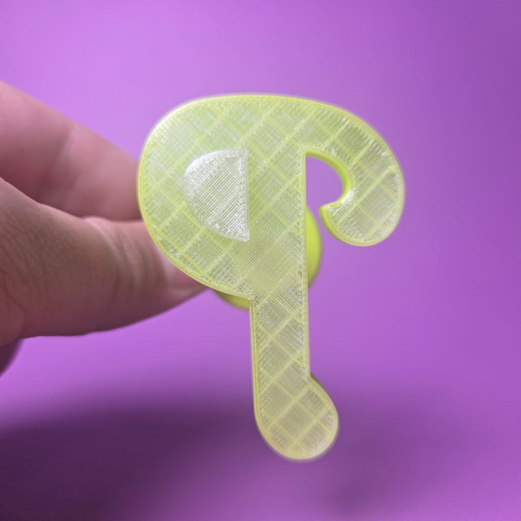 Cake Pop Cutter - Philadelphia Baseball (Embossed)