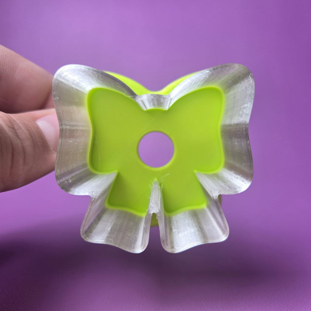 Cake Pop Cutter - Bow Shape (Embossed)