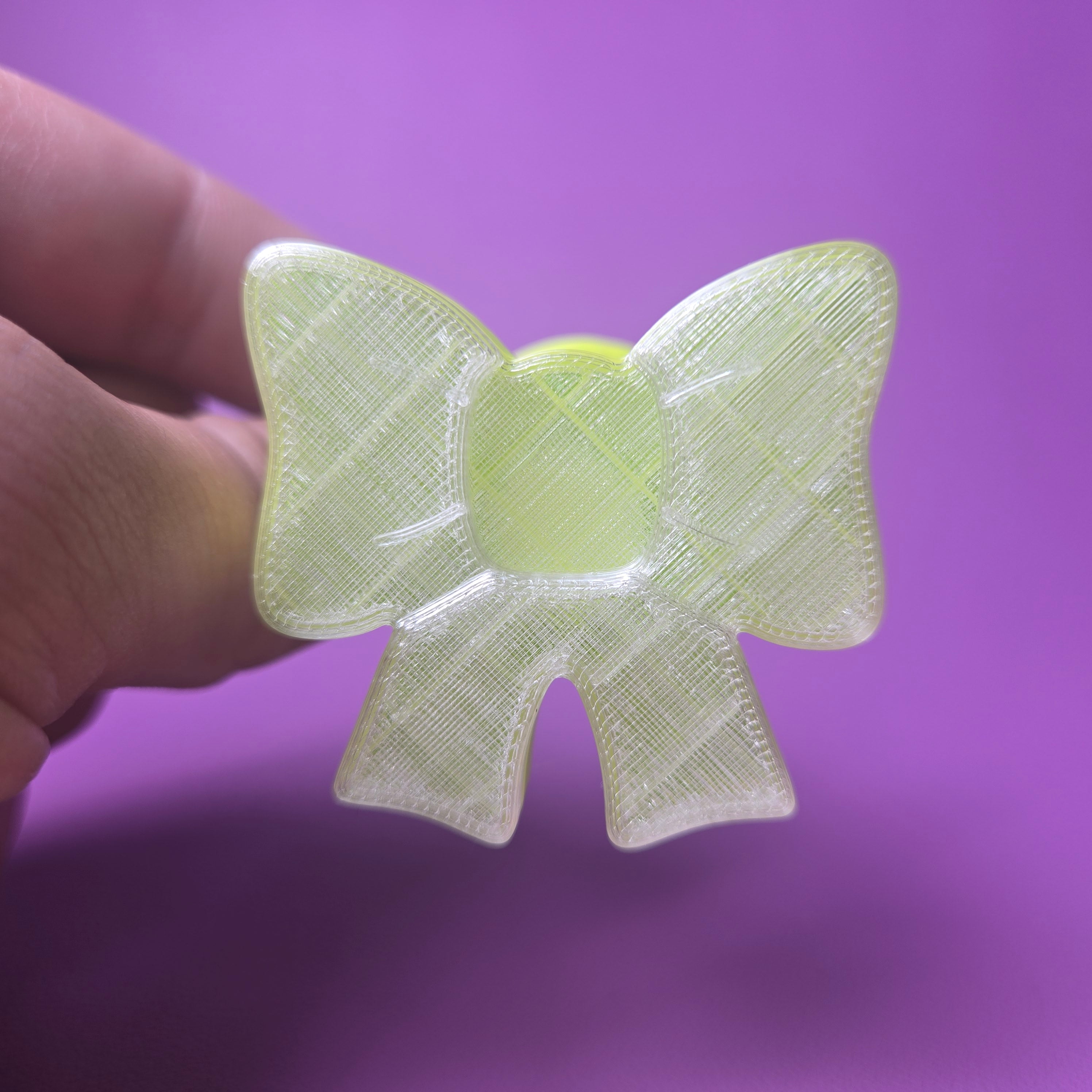 Cake Pop Cutter - Bow Shape (Embossed)