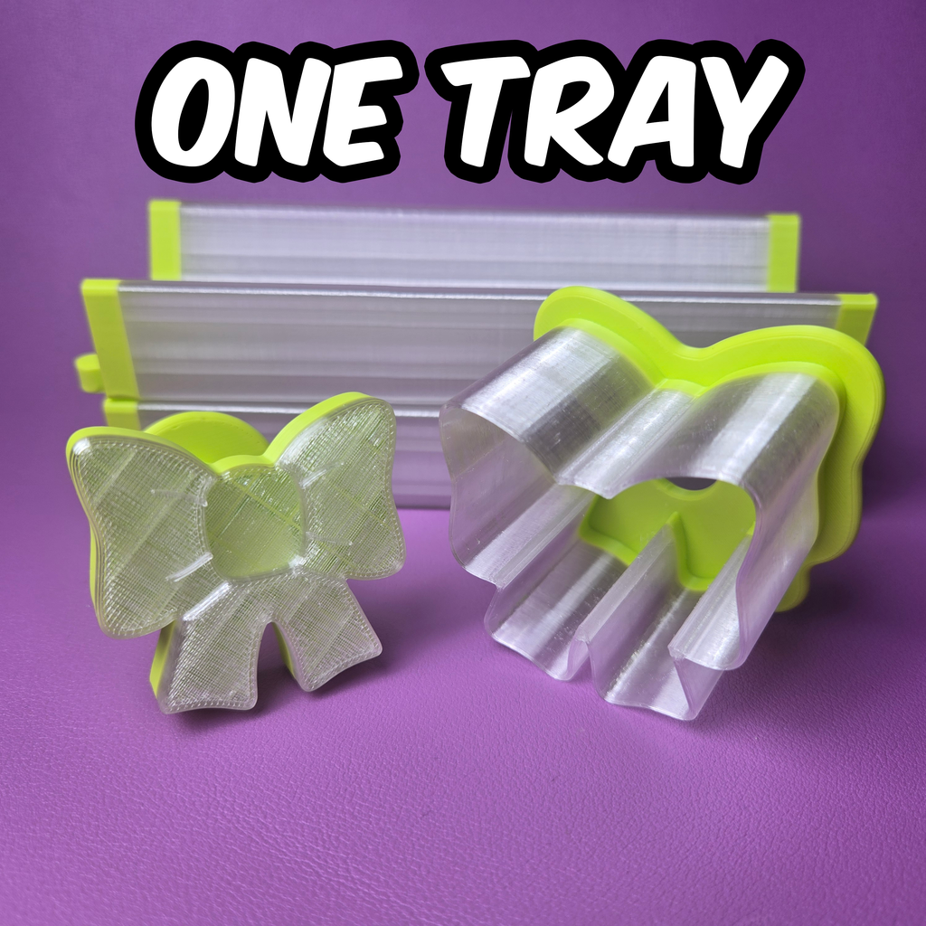Cake Pop Cutter - Bow Shape (Embossed)