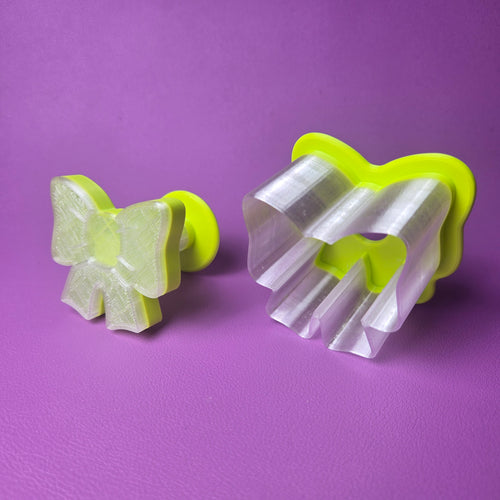 Cake Pop Cutter - Bow Shape (Embossed)