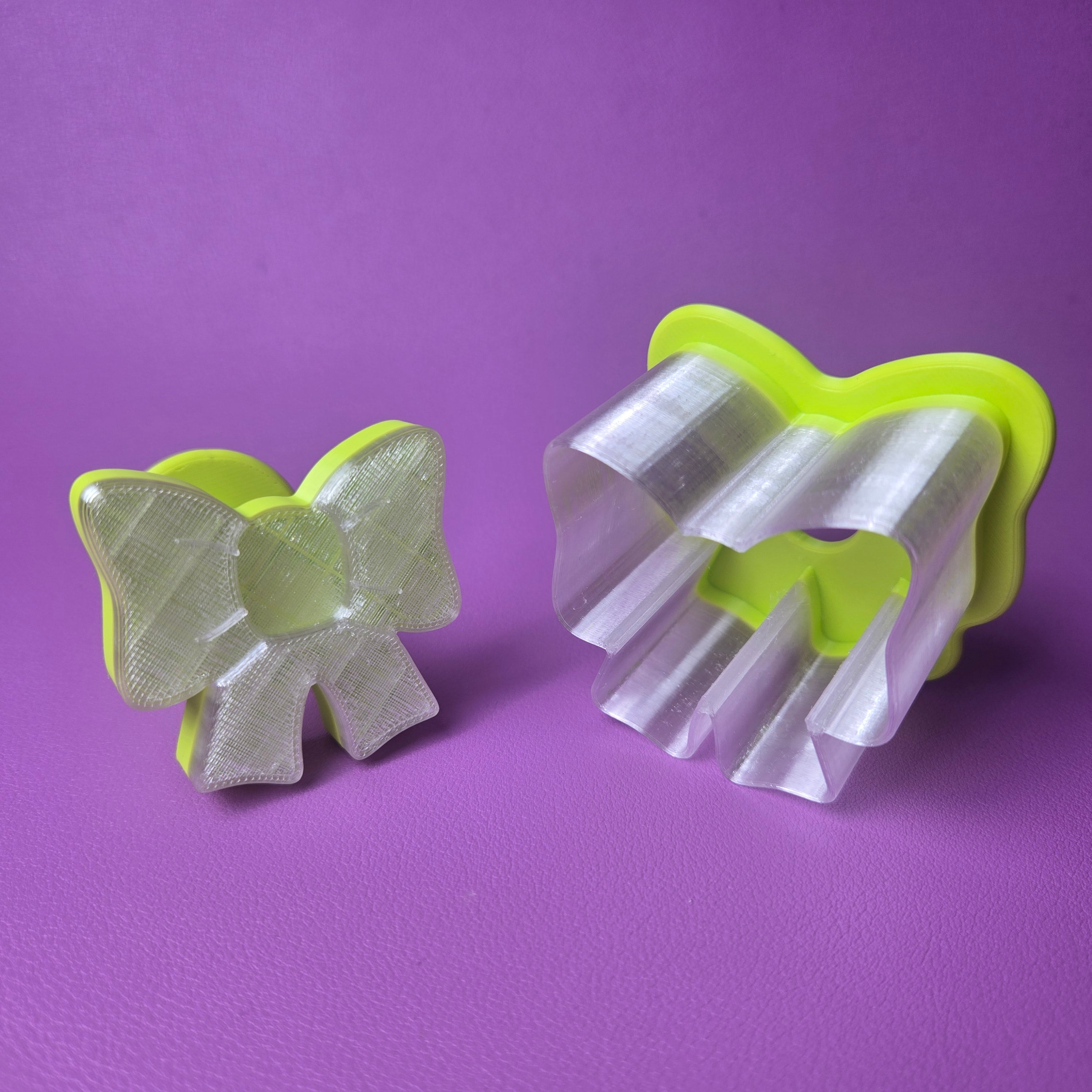 Cake Pop Cutter - Bow Shape (Embossed)