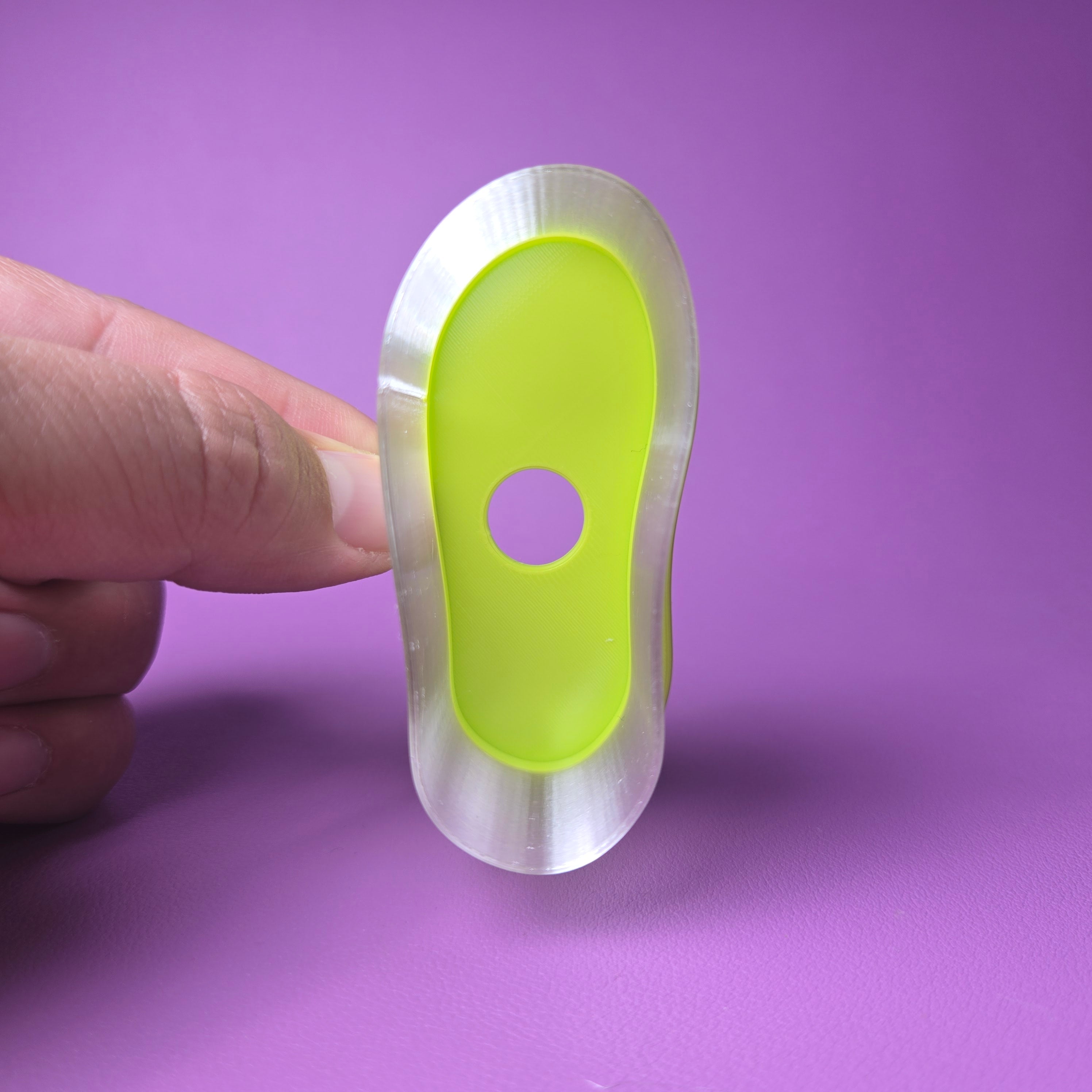 Cake Pop Cutter - Flip-Flop Shape (Embossed)