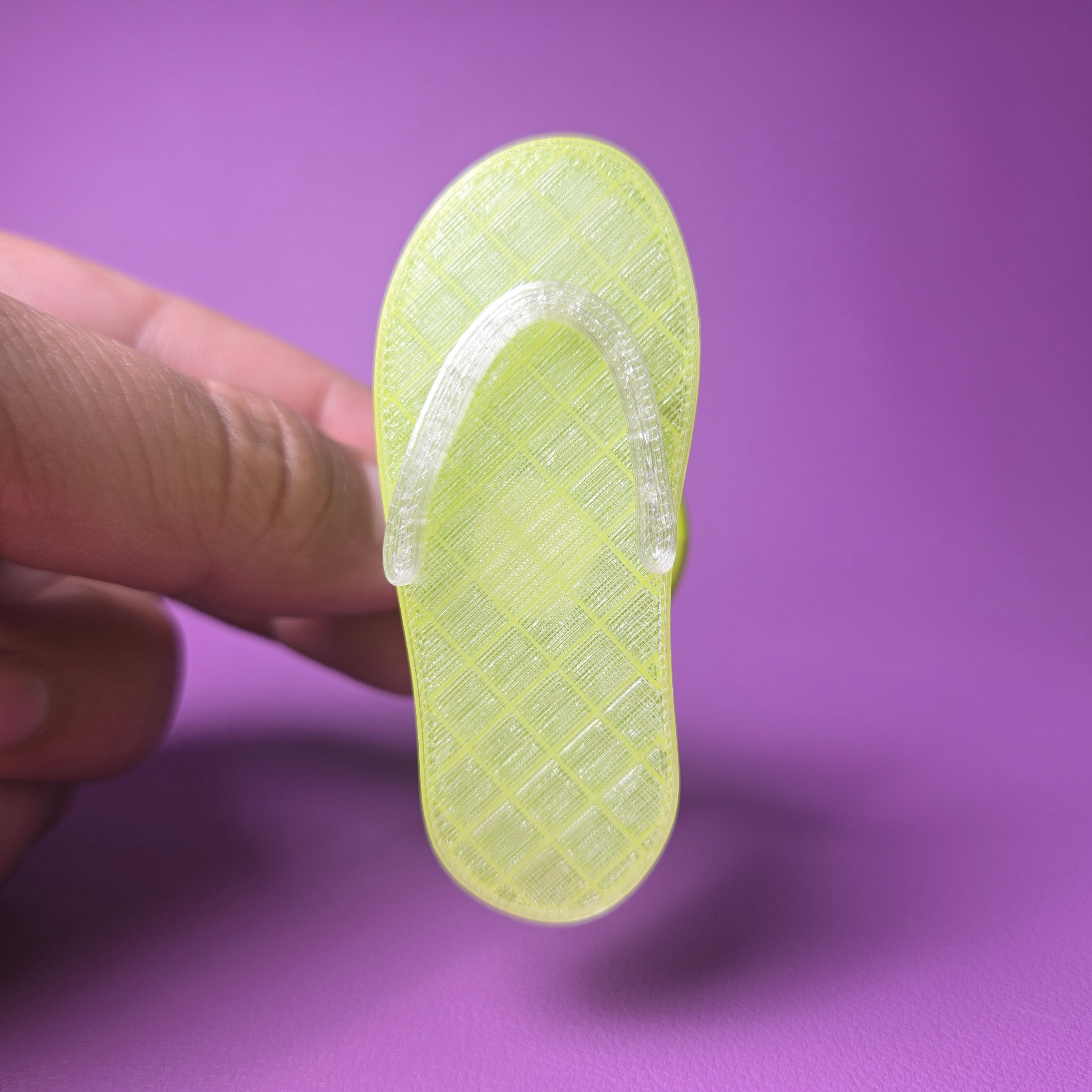 Cake Pop Cutter - Flip-Flop Shape (Embossed)