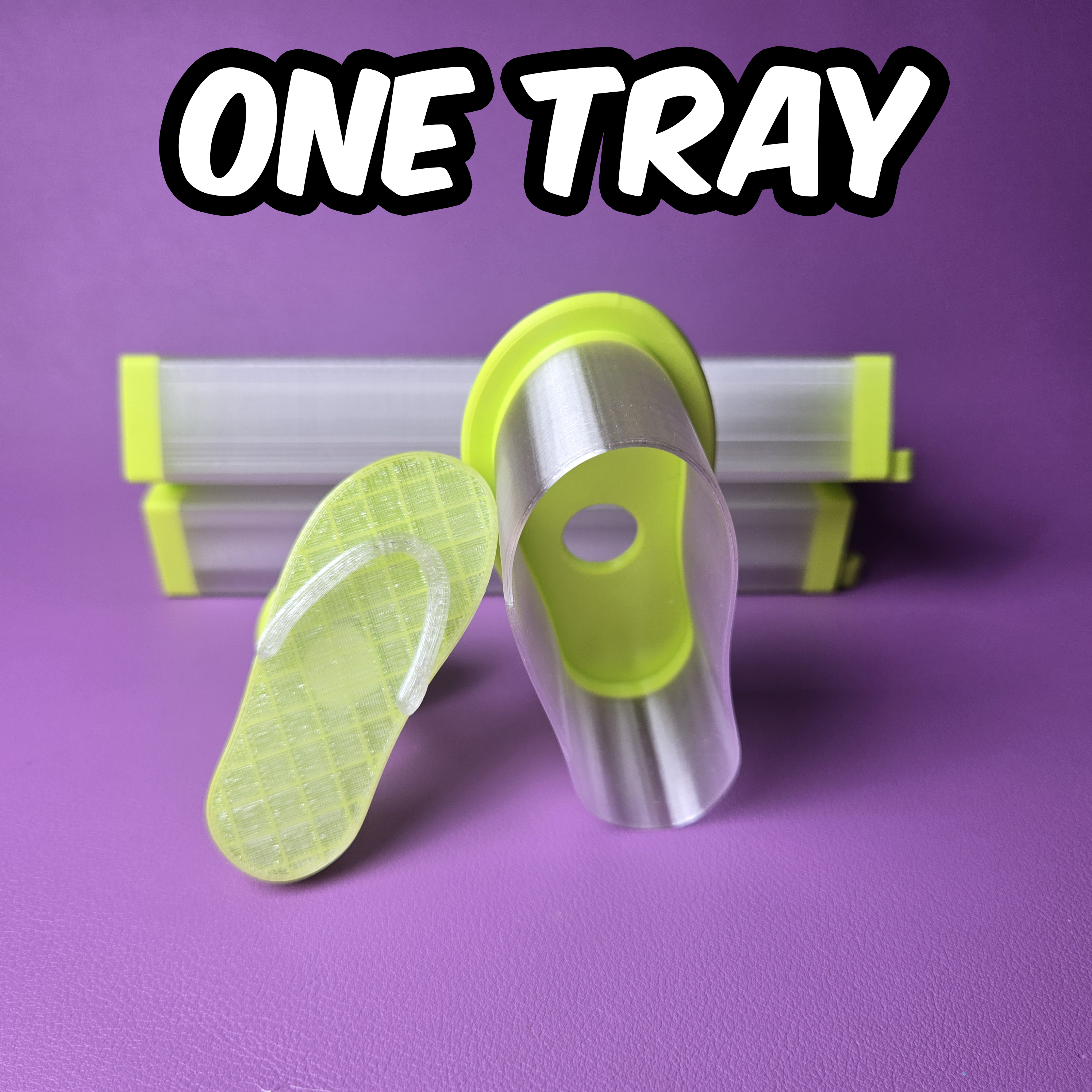 Cake Pop Cutter - Flip-Flop Shape (Embossed)