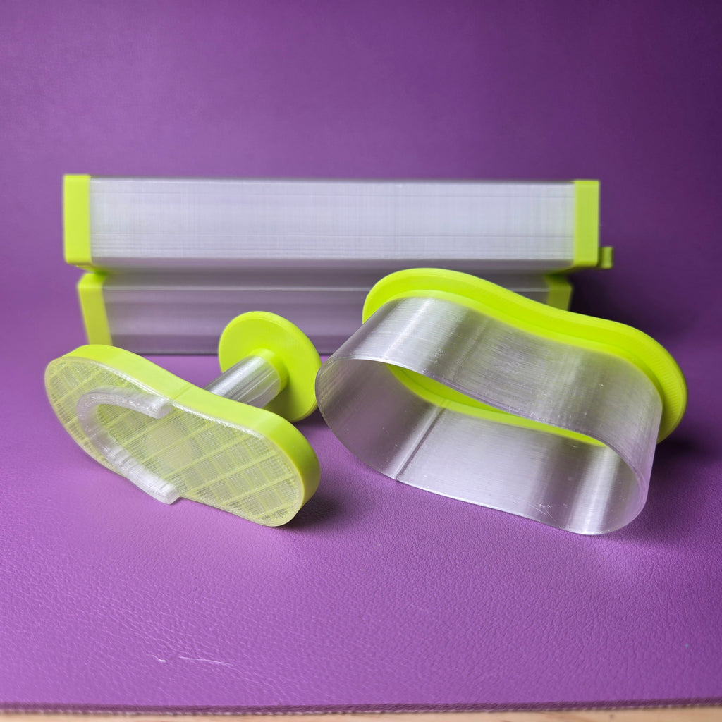 Cake Pop Cutter - Flip-Flop Shape (Embossed)