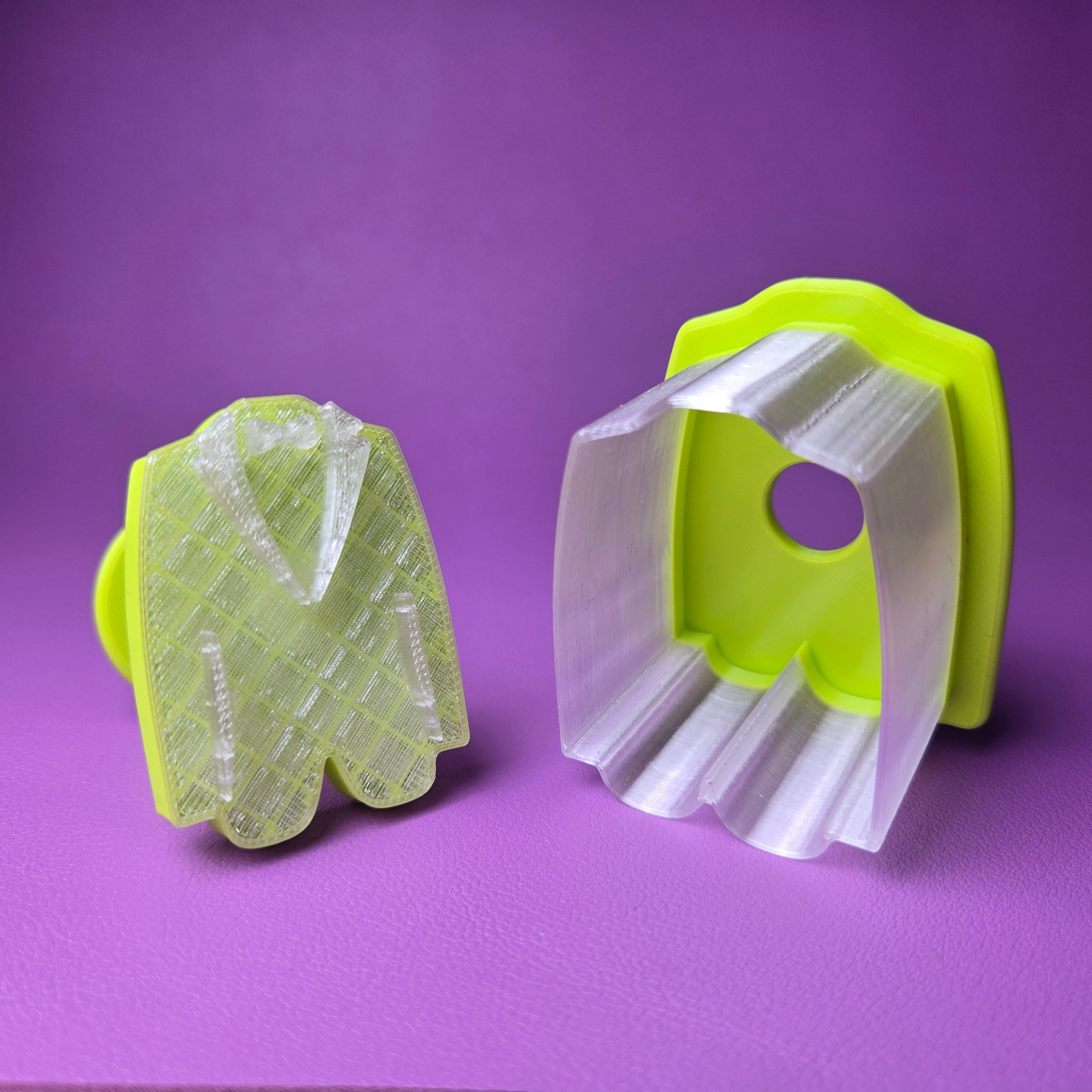 Cake Pop Cutter - Tuxedo (Embossed)