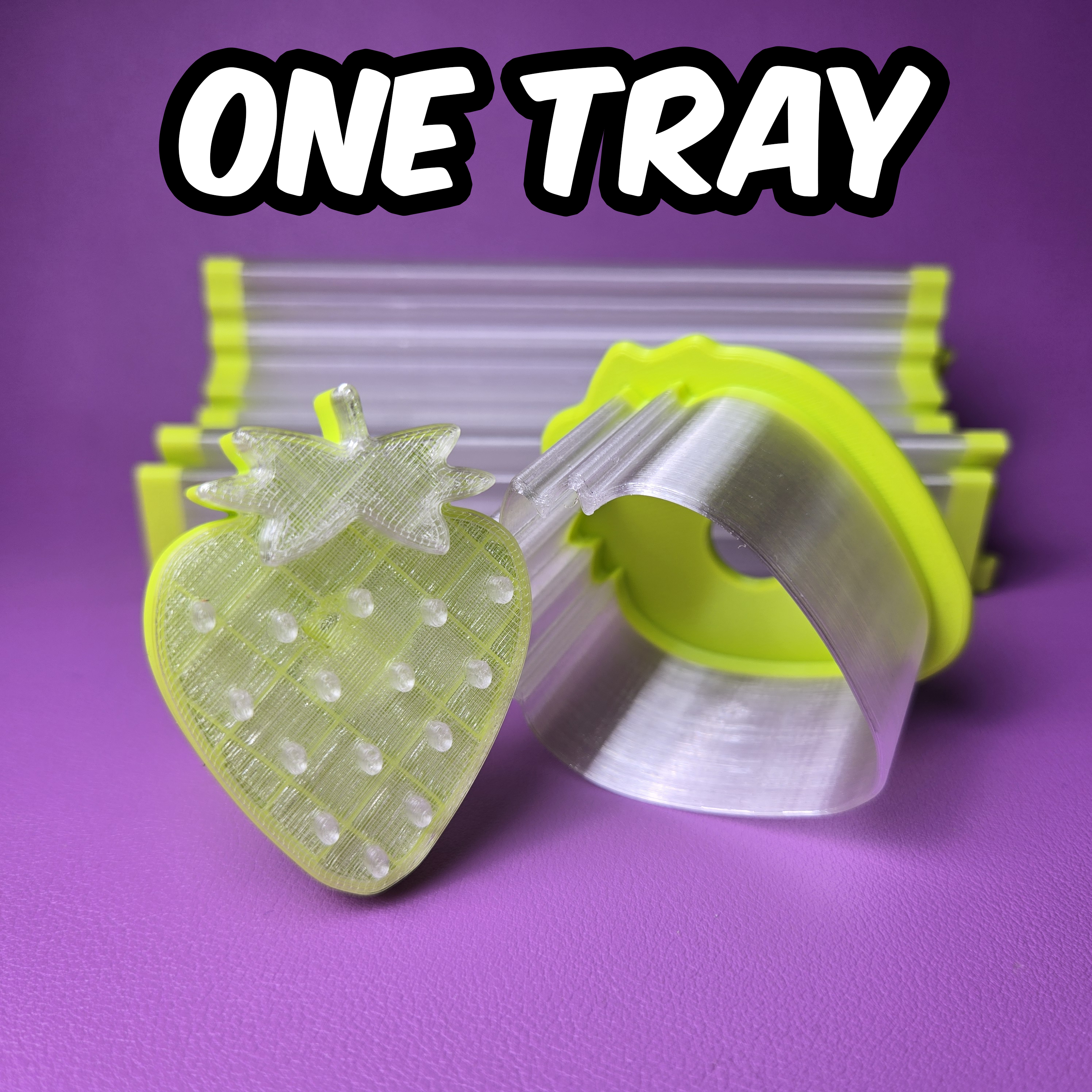 Cake Pop Cutter - Strawberry (Embossed)