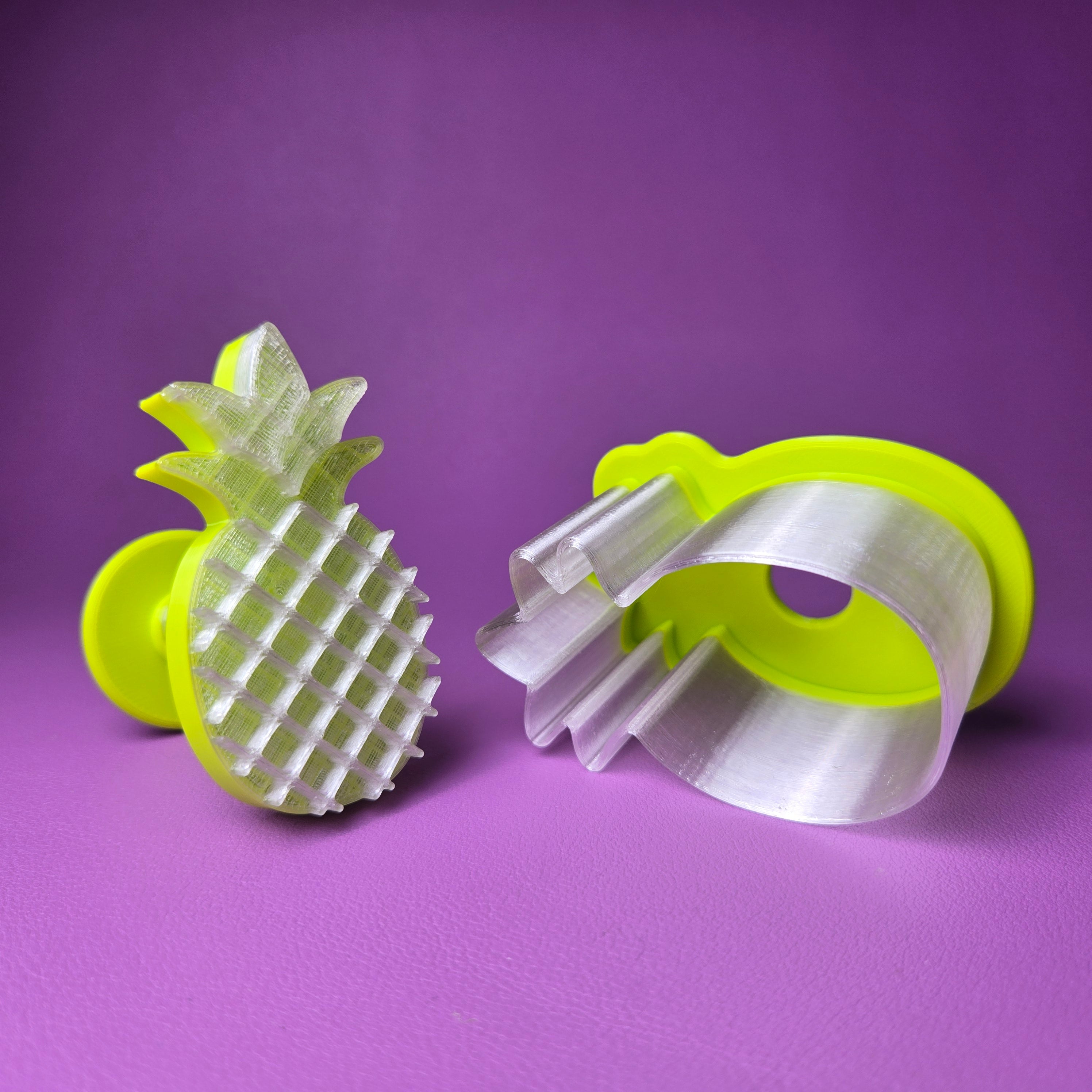 Cake Pop Cutter - Pineapple (Embossed)