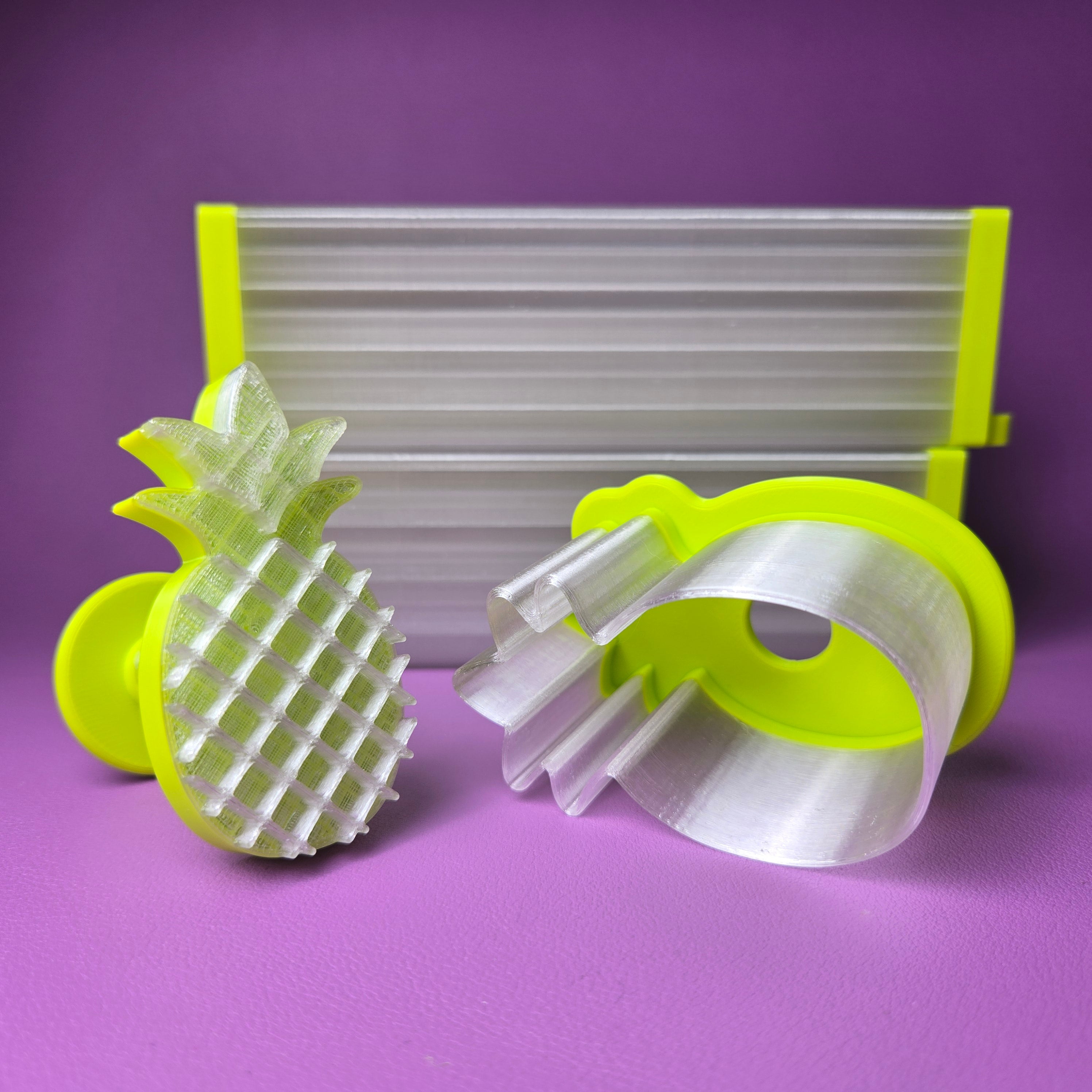 Cake Pop Cutter - Pineapple (Embossed)
