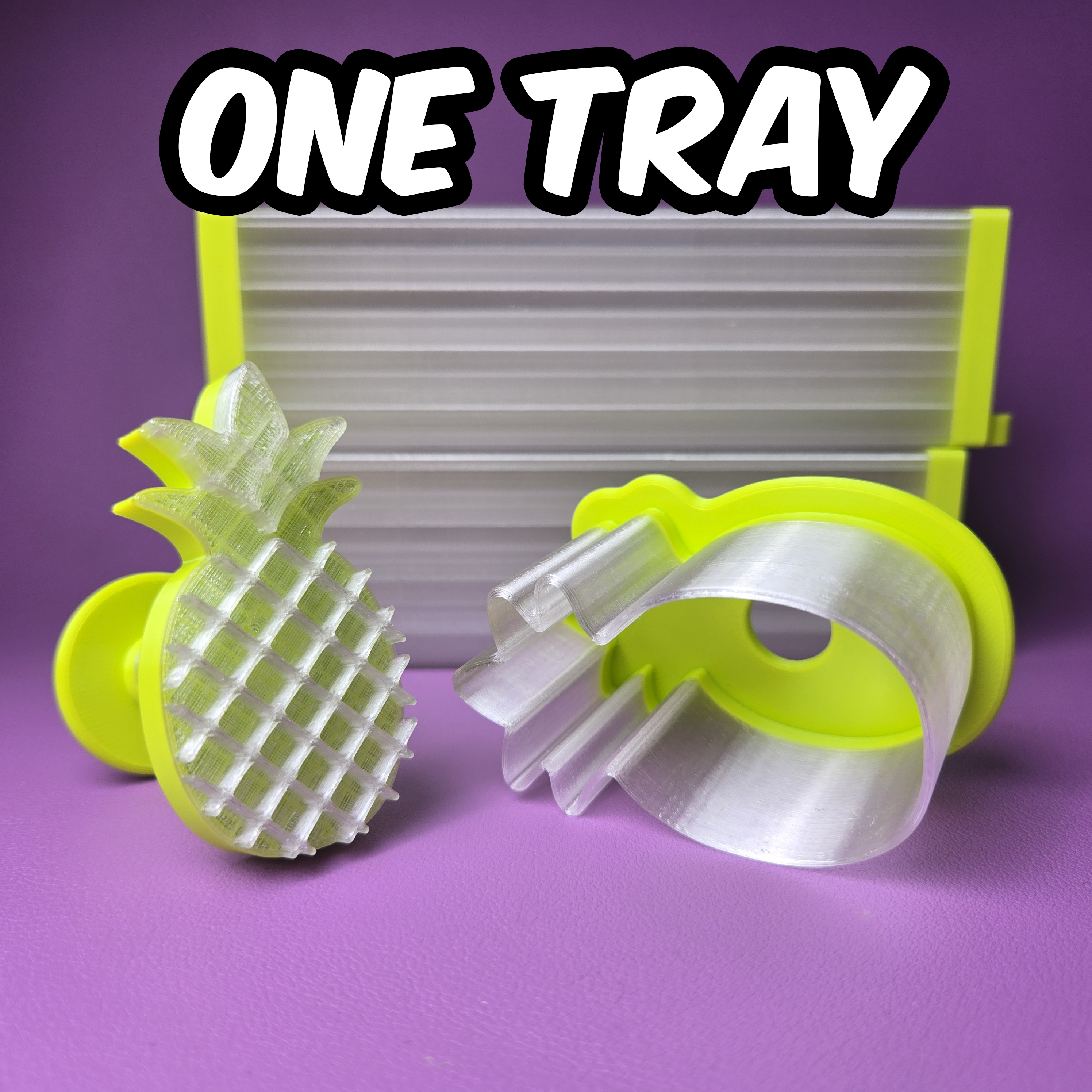 Cake Pop Cutter - Pineapple (Embossed)