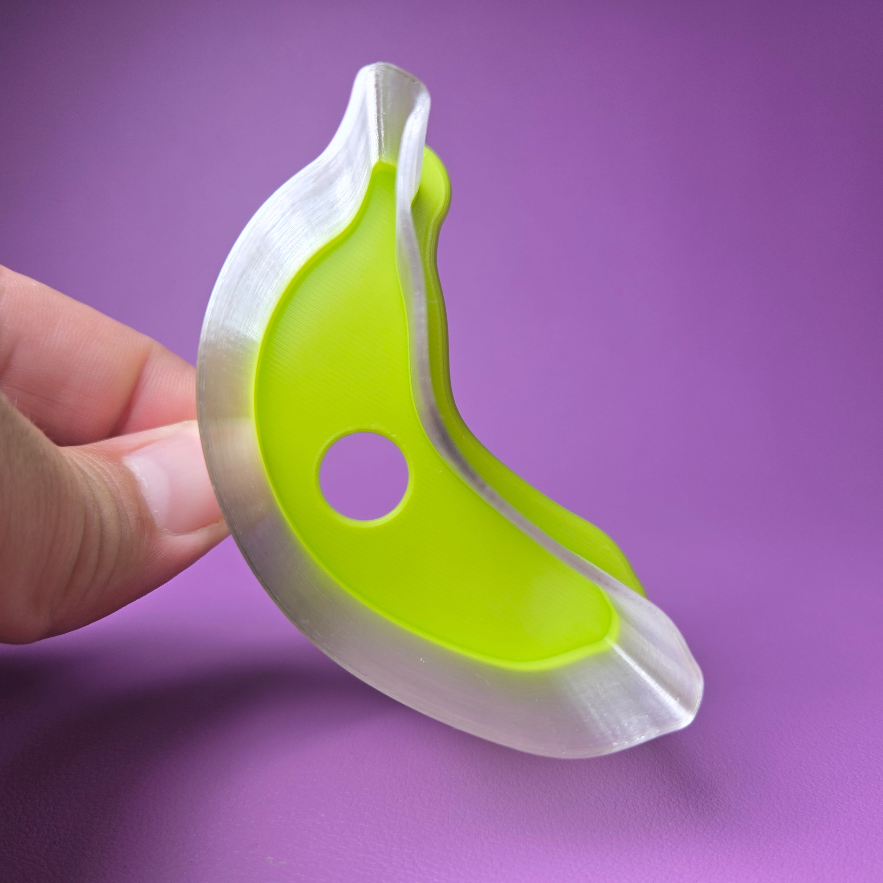 Cake Pop Cutter - Banana (Embossed)