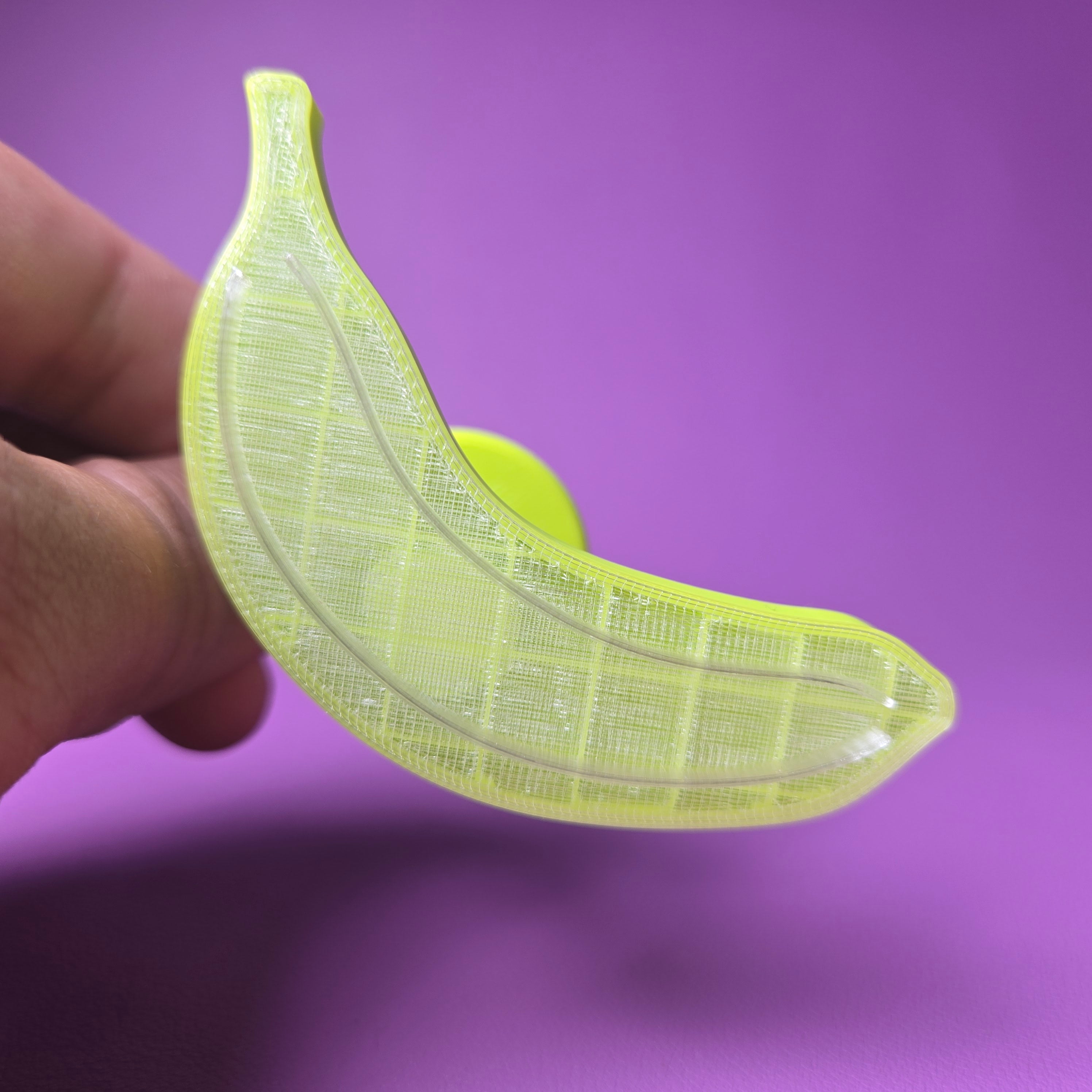 Cake Pop Cutter - Banana (Embossed)