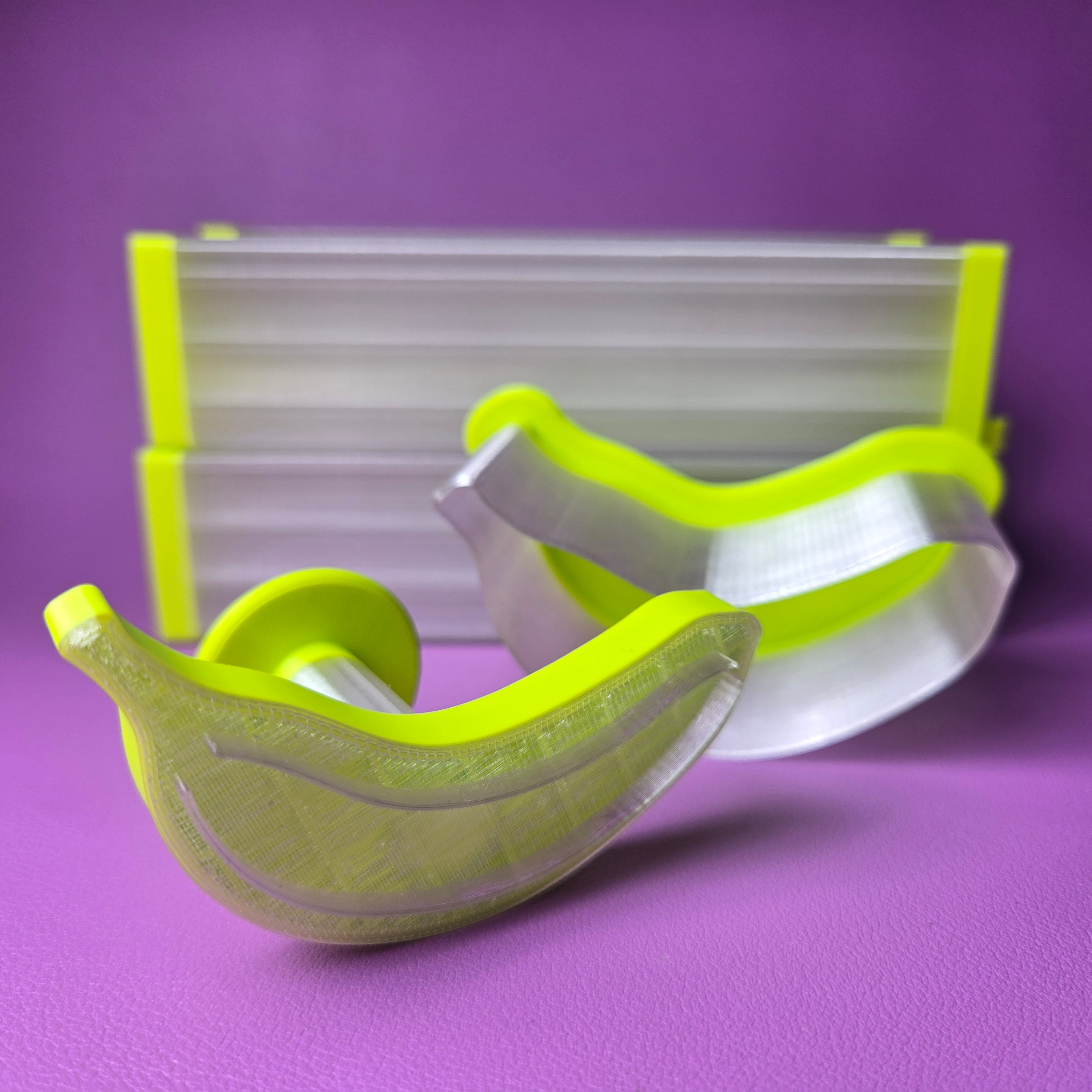 Cake Pop Cutter - Banana (Embossed)
