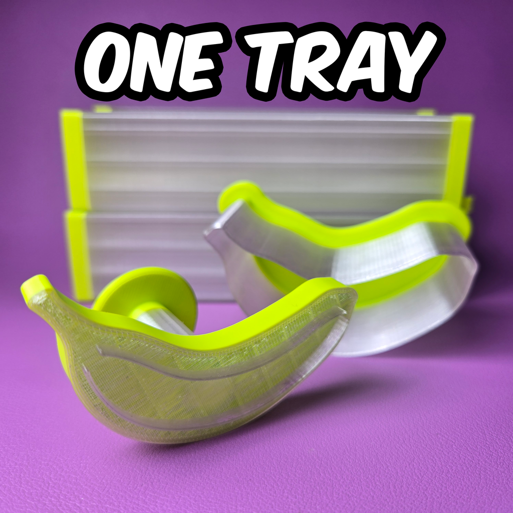 Cake Pop Cutter - Banana (Embossed)
