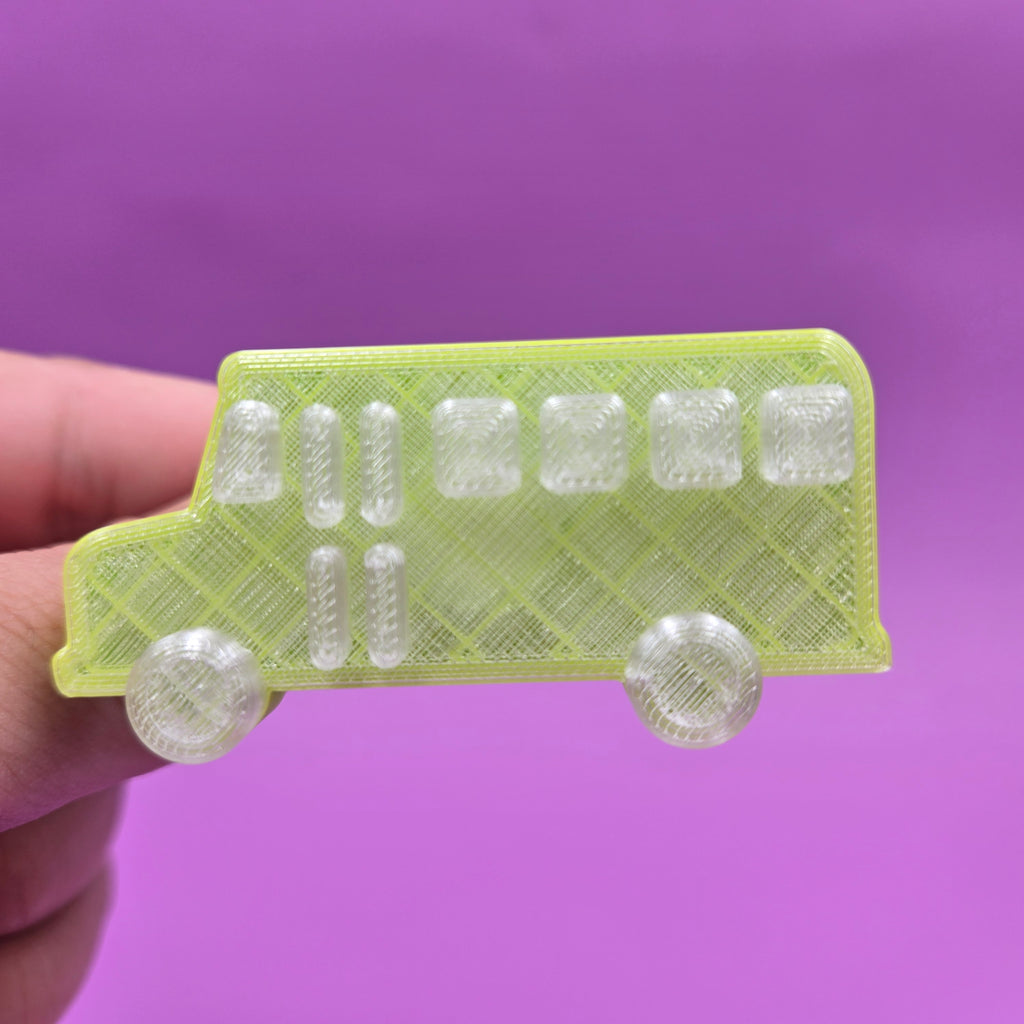 Cake Pop Cutter - School Bus (Embossed)