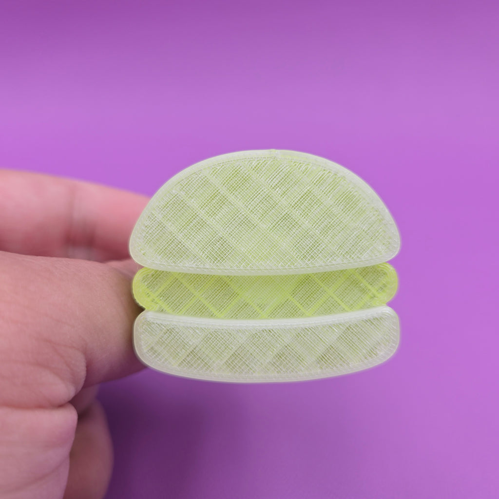 Cake Pop Cutter - Burger (Embossed)