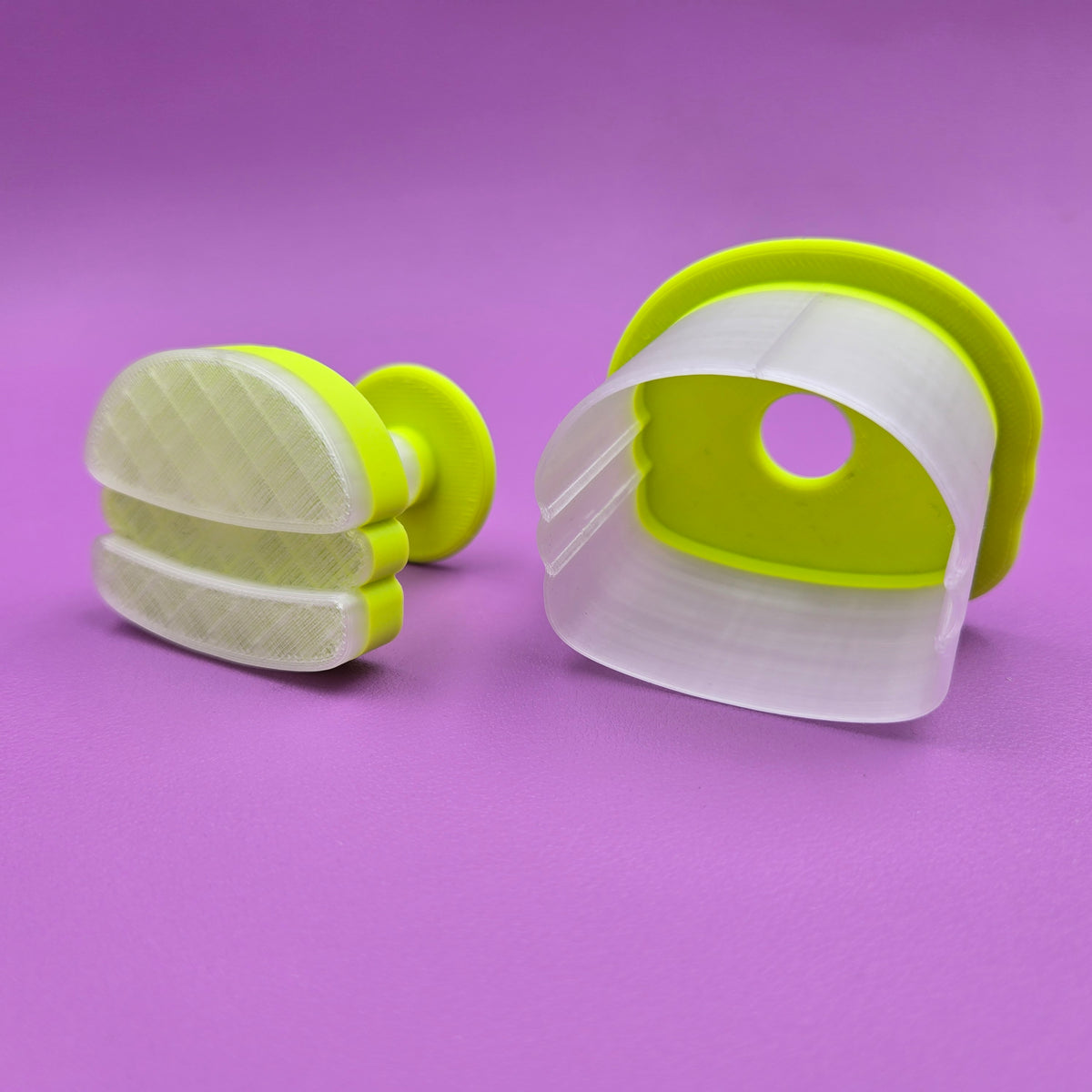 Cake Pop Cutter - Burger (Embossed)