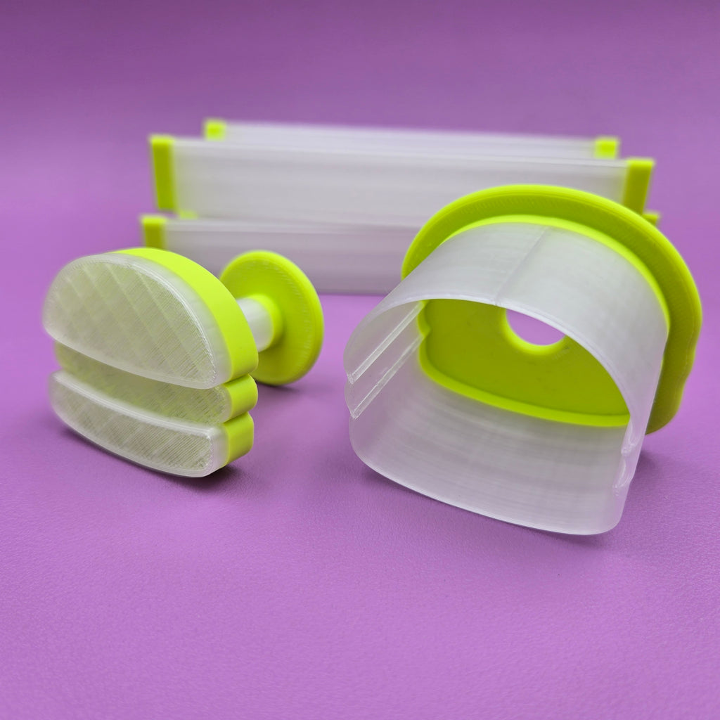 Cake Pop Cutter - Burger (Embossed)